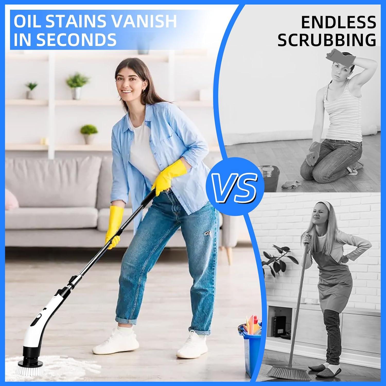 Limpiador Eléctrico de Giro PUNOMO 8 en 1 Inalámbrico IPX7