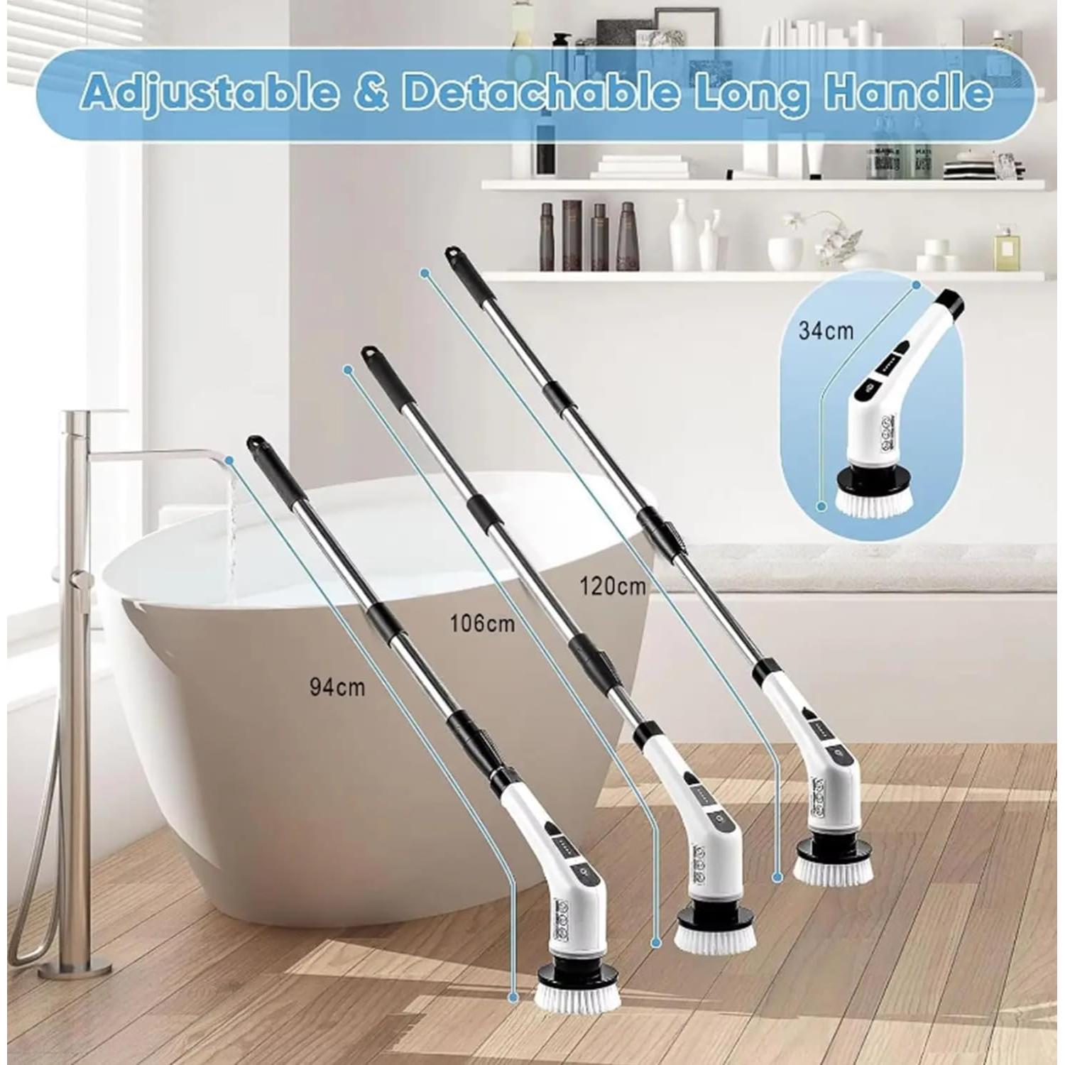 Cepillo de limpieza eléctrico Genérico WFSC0011 7 cabezales