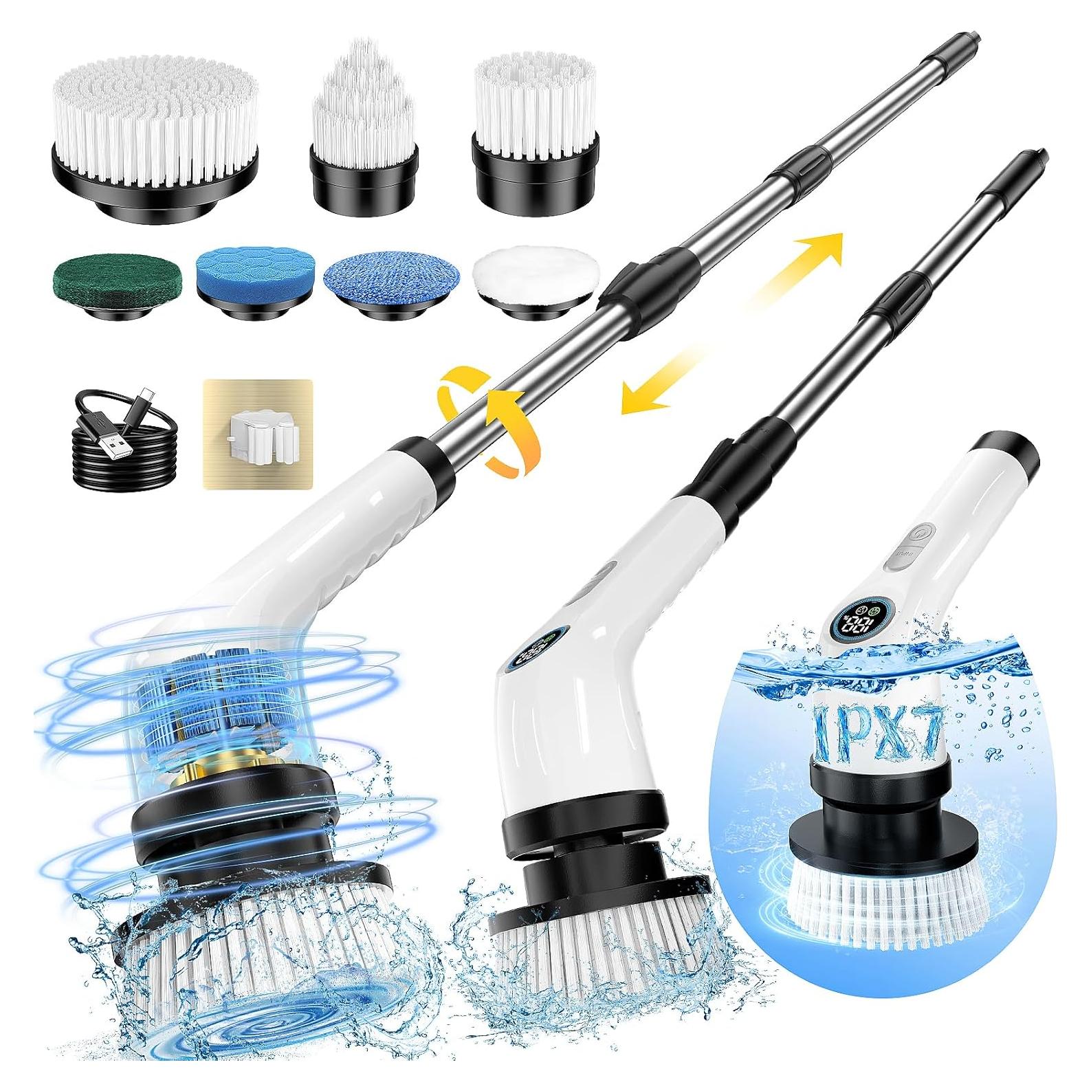 Limpiador Eléctrico EYEFEAT A12 con 7 Cabezas y Batería IPX7