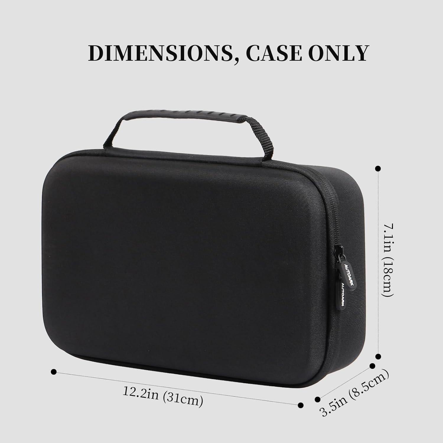 Funda Dura para Gafas AUTOARK MKAW021, 8 Gafas, Negro