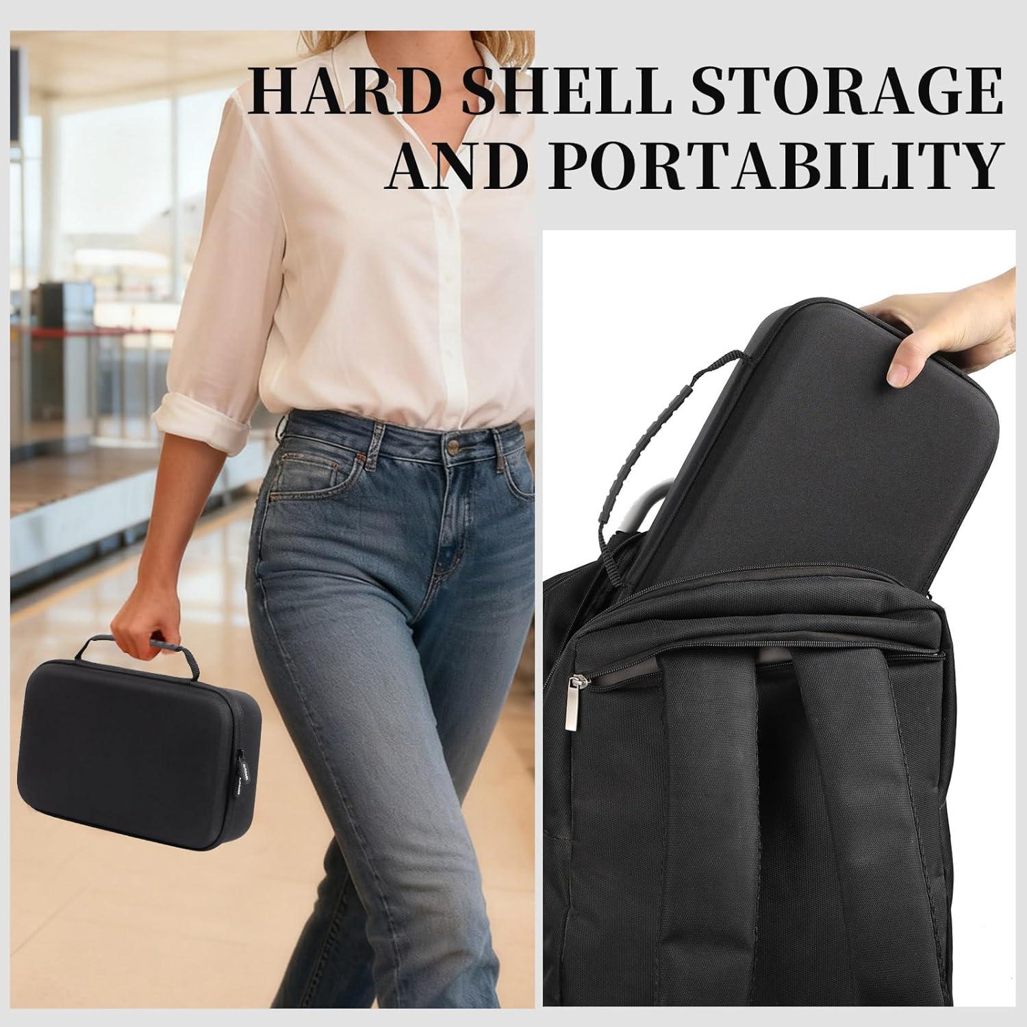 Funda Dura para Gafas AUTOARK MKAW021, 8 Gafas, Negro