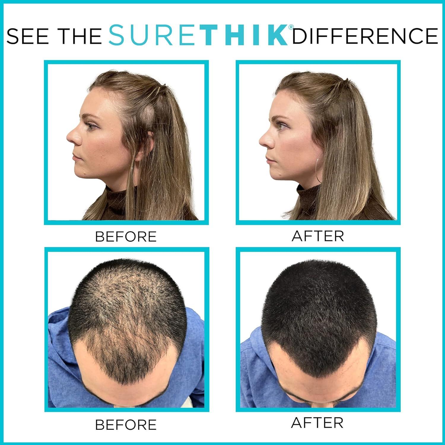 Fibras Engrosadoras para Cabello SureThik 4x30g Marrón Oscuro