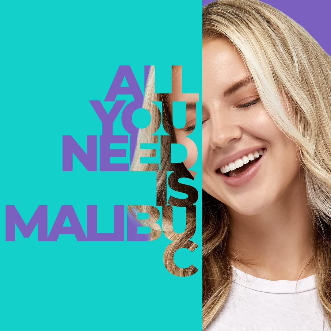 Malibu C Blondes Wellness Remedy 3 Cuentas - Elimina decoloración y restaura brillo