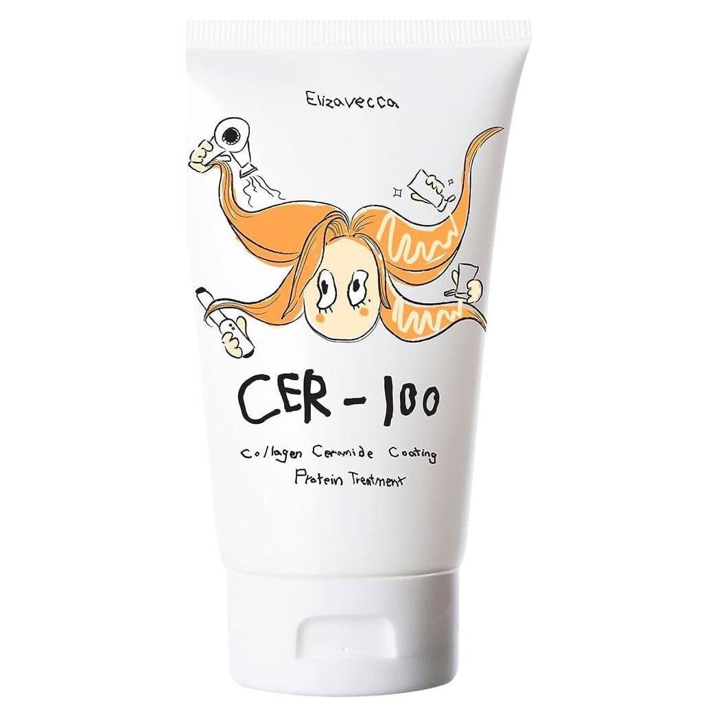 Tratamiento de Colágeno Ceramida Elizavecca 100 ml para Cabello