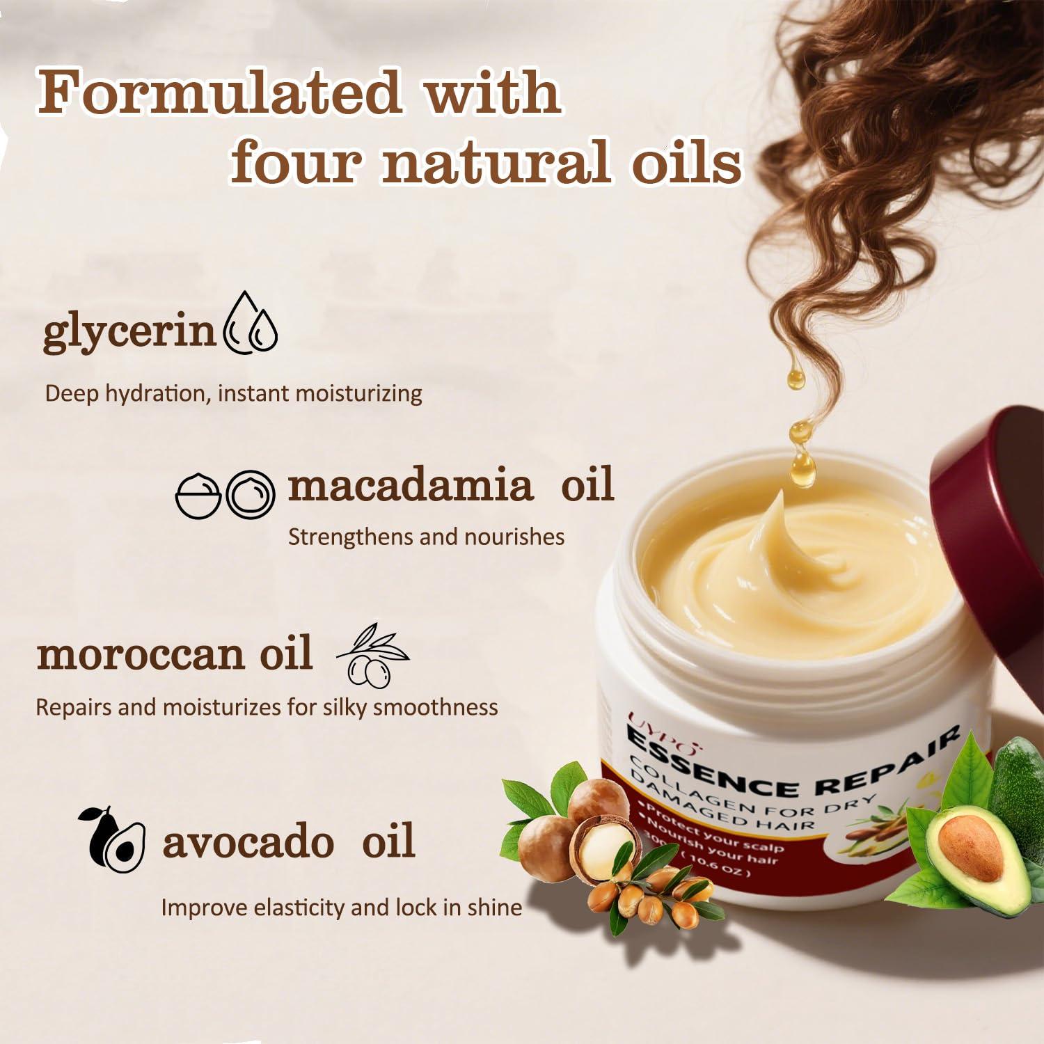 Mascarilla de Colágeno UYPO para Cabello Seco 371g