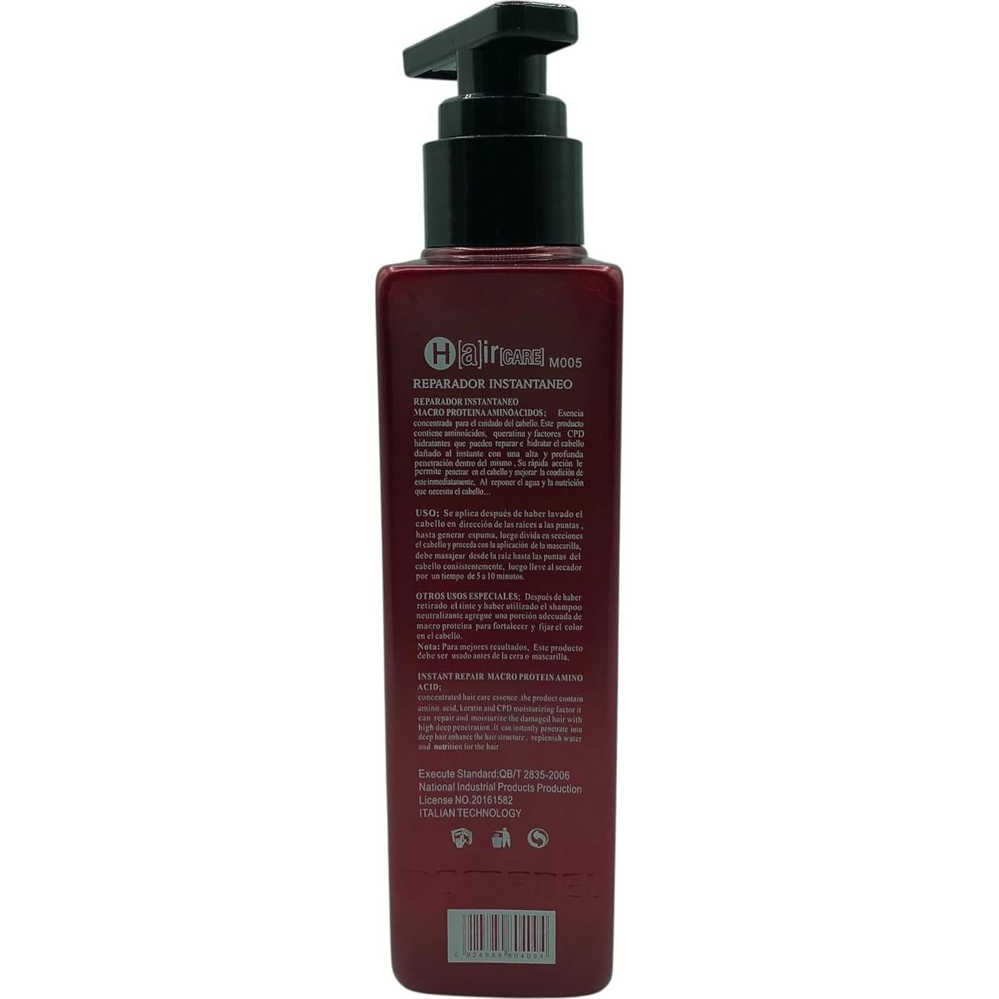 Reparación Instantánea Domanél 250 ml - Hidratación y Brillo