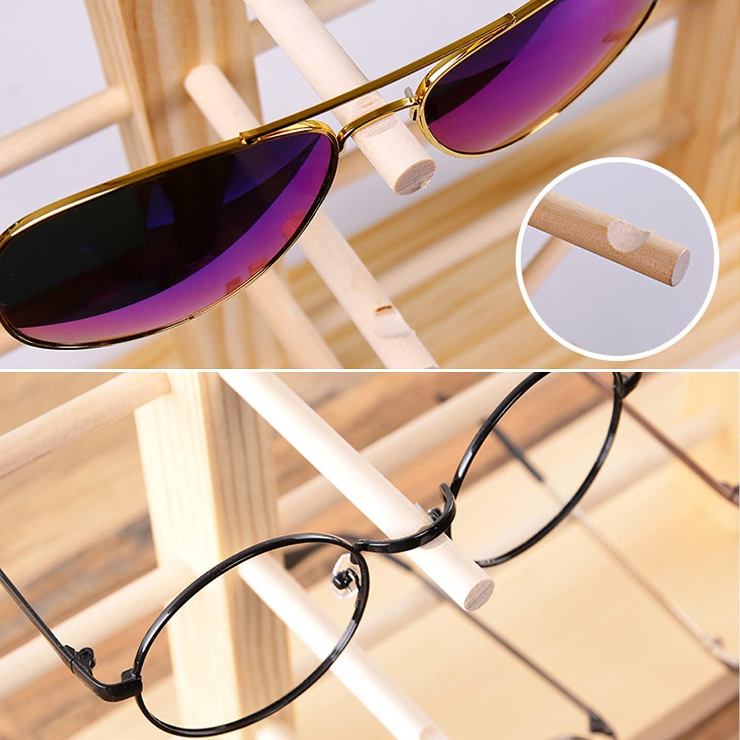 Soporte de Gafas de Madera Odowalker para 12 Pares 42.7x34.5cm