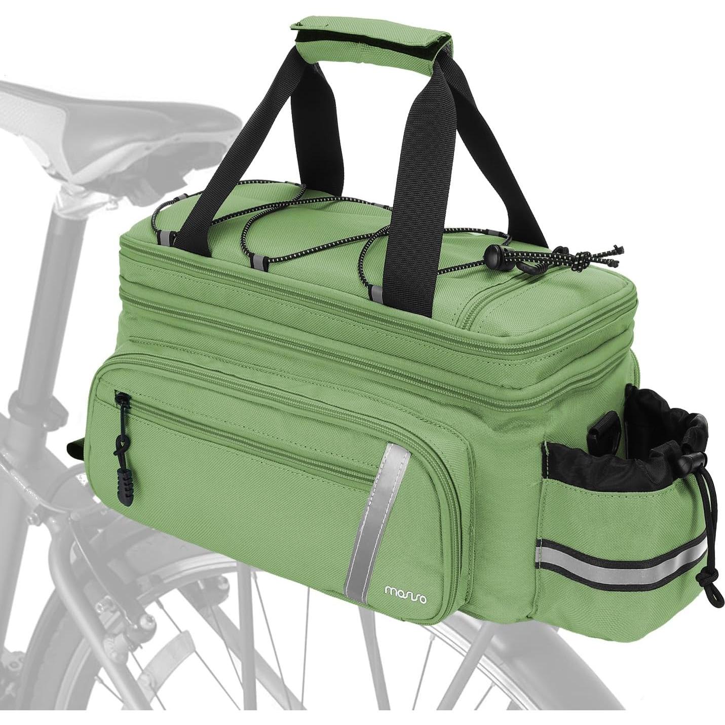 Bolsa de Soporte para Bicicleta MOSISO 8L Impermeable Verde