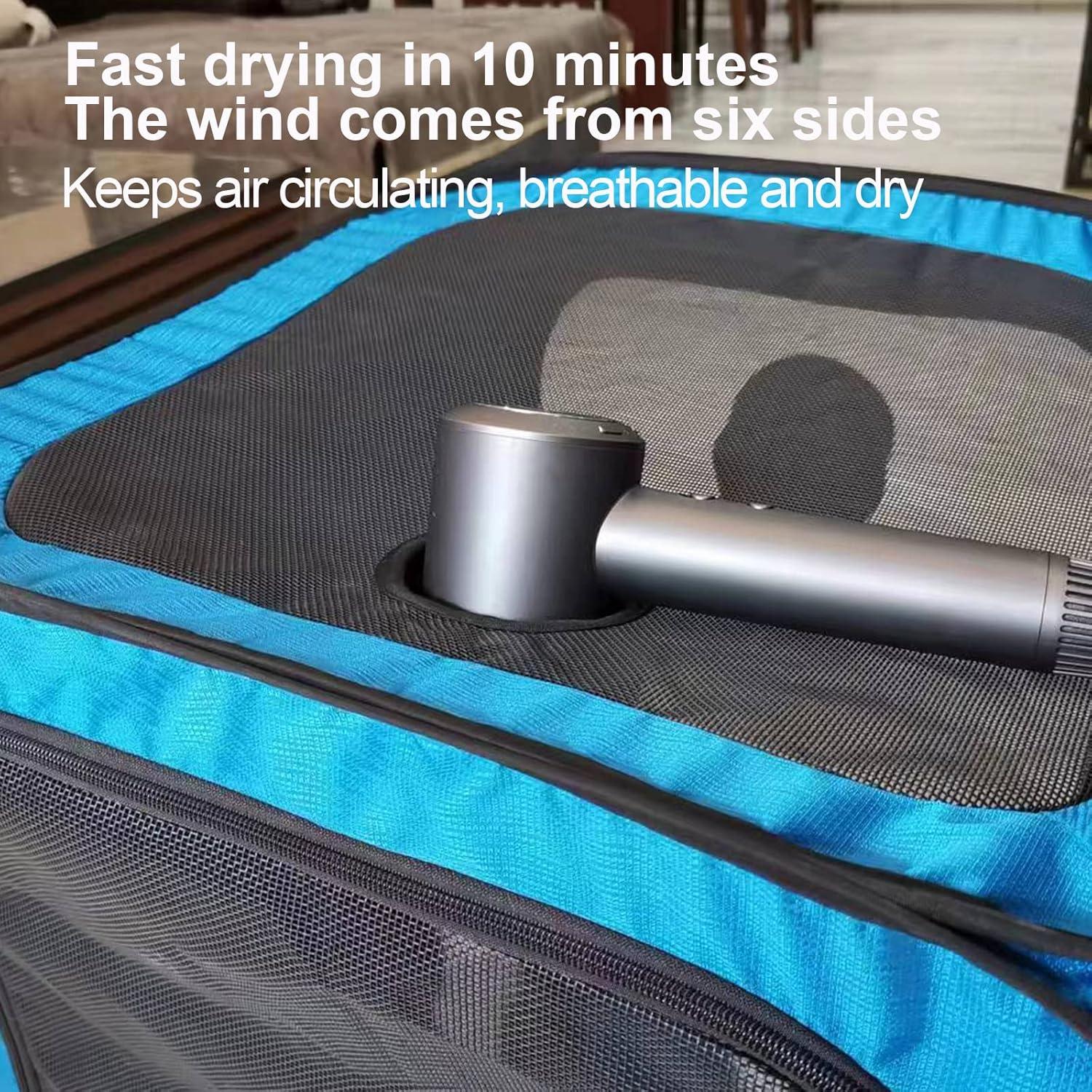 Caja de Secado para Perros JOOLIO B&S - Plegable y Antiviento