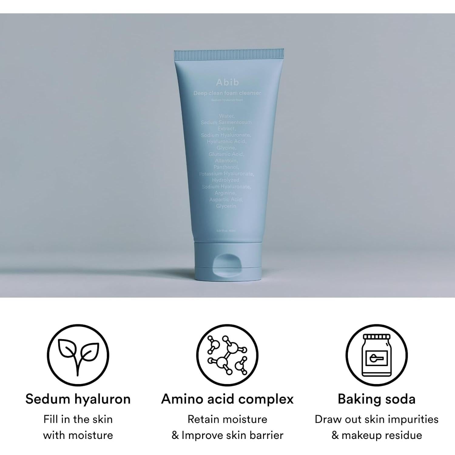 Limpiador Espumoso Profundo Sedum Hyaluron 150ml Niñas