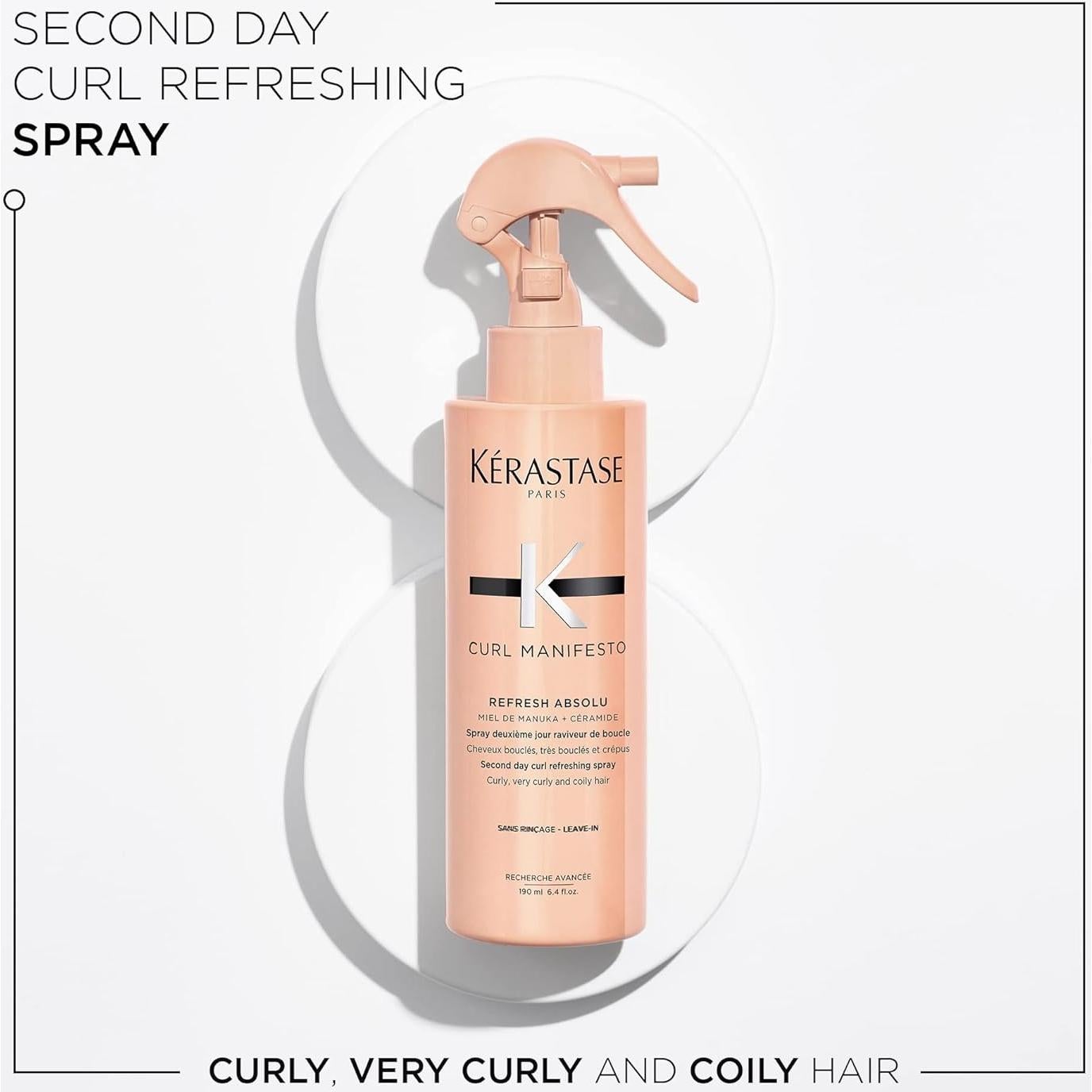 Spray Refrescante Kérastase Curl Manifesto 189.9 ml - Anti-Frizz