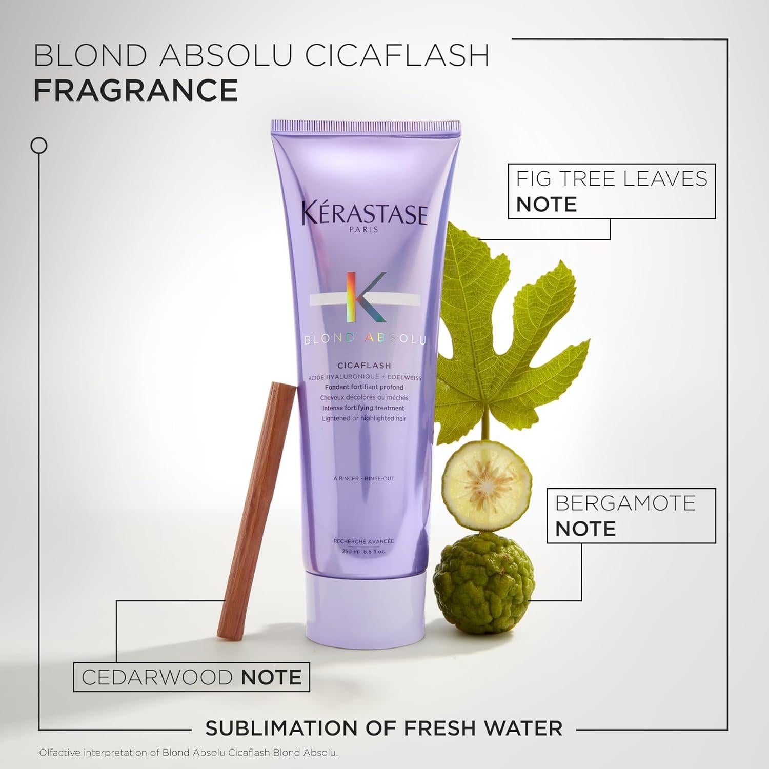 Acondicionador Cicaflash Kerastase 250 ml - Cabello Rubio Dañado