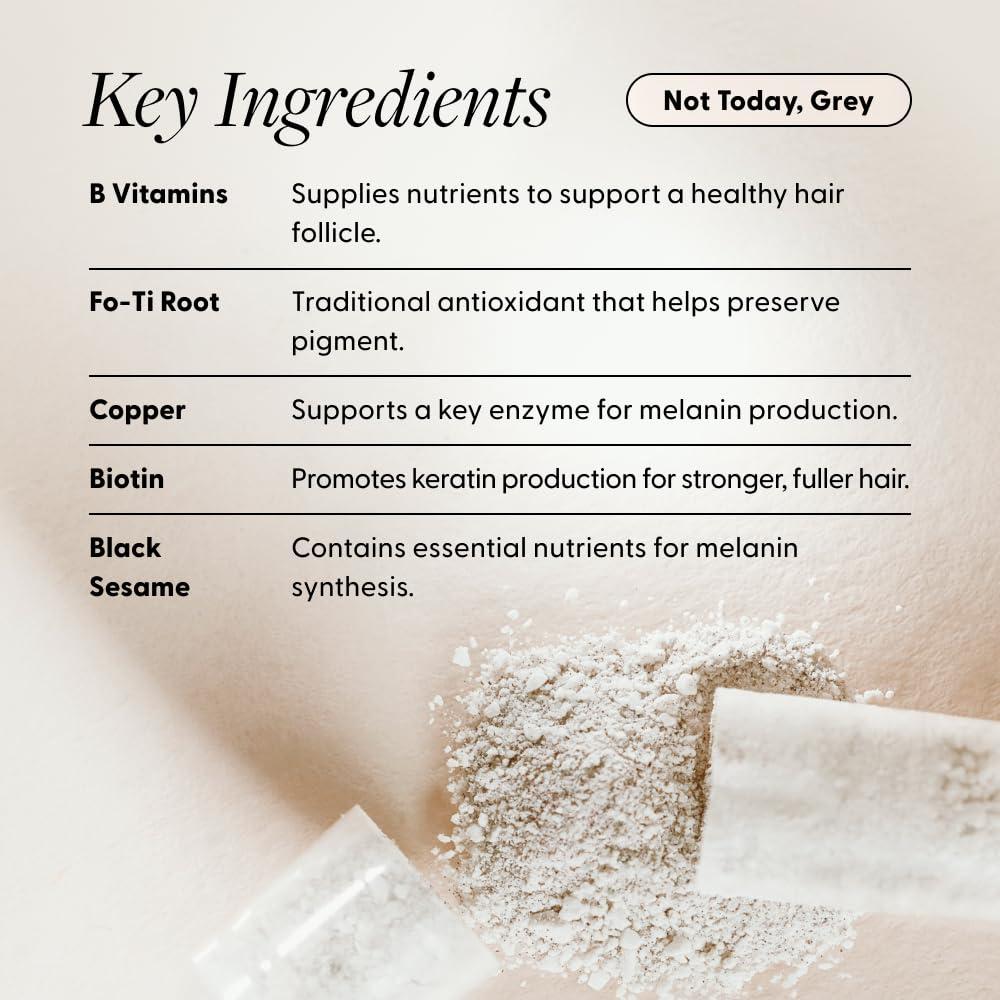 Suero y Suplemento para el Cabello Arey - Anti-Gris 1 Mes