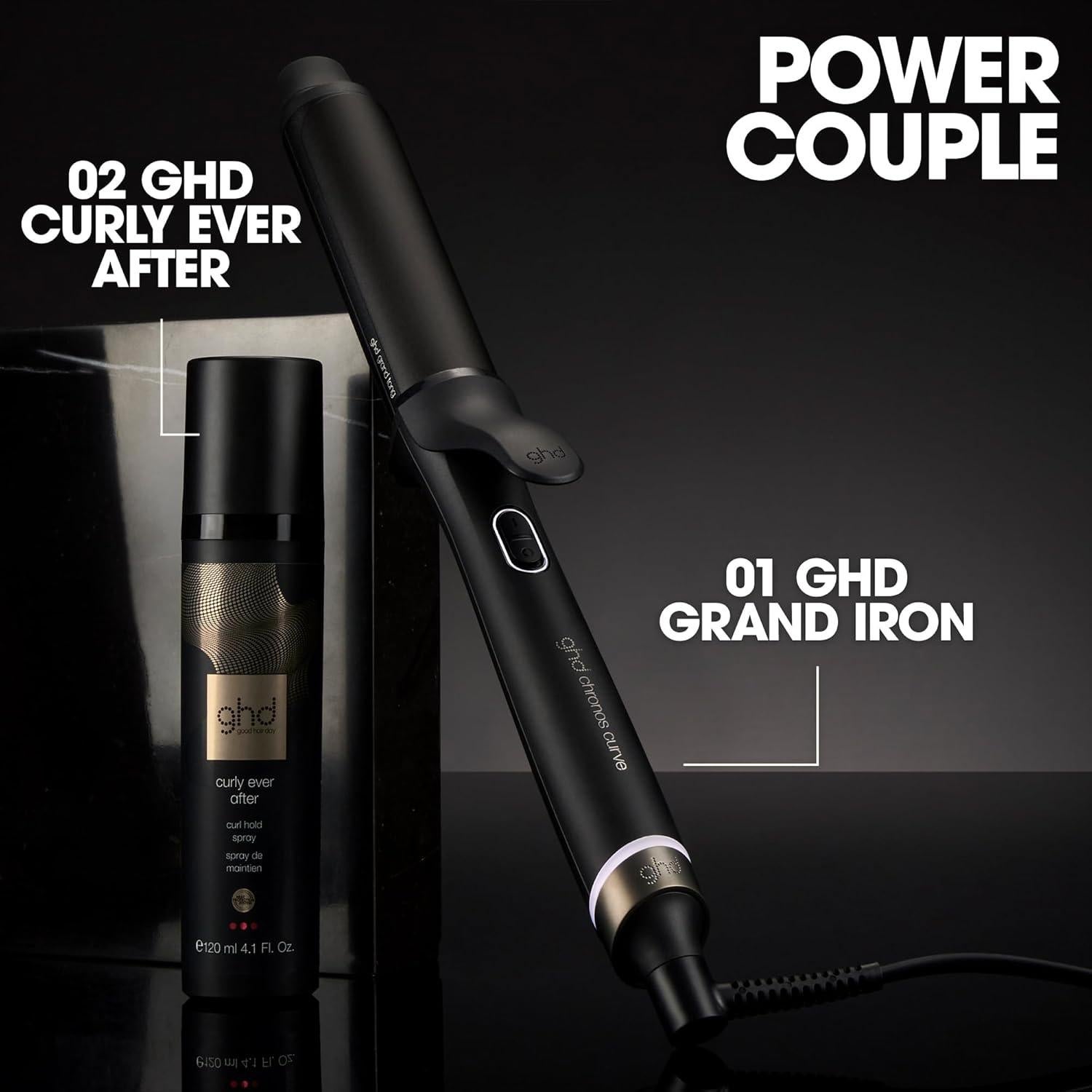 Plancha de Rizar ghd Chronos Curve - Rizos Sin Frizz 3.18 cm