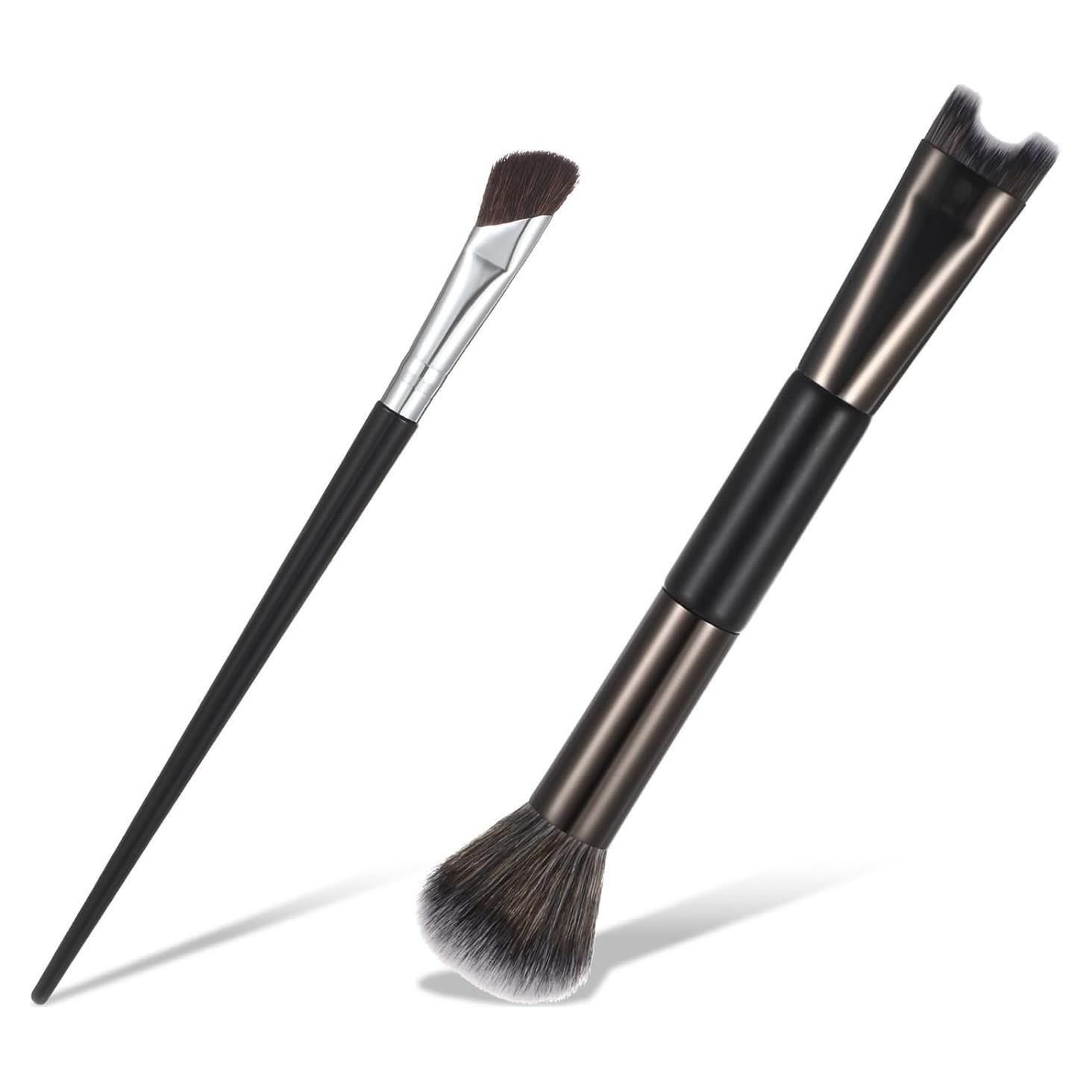 Set de 2 Brochas de Contorno de Nariz HJZHII - Precisión y Suavidad