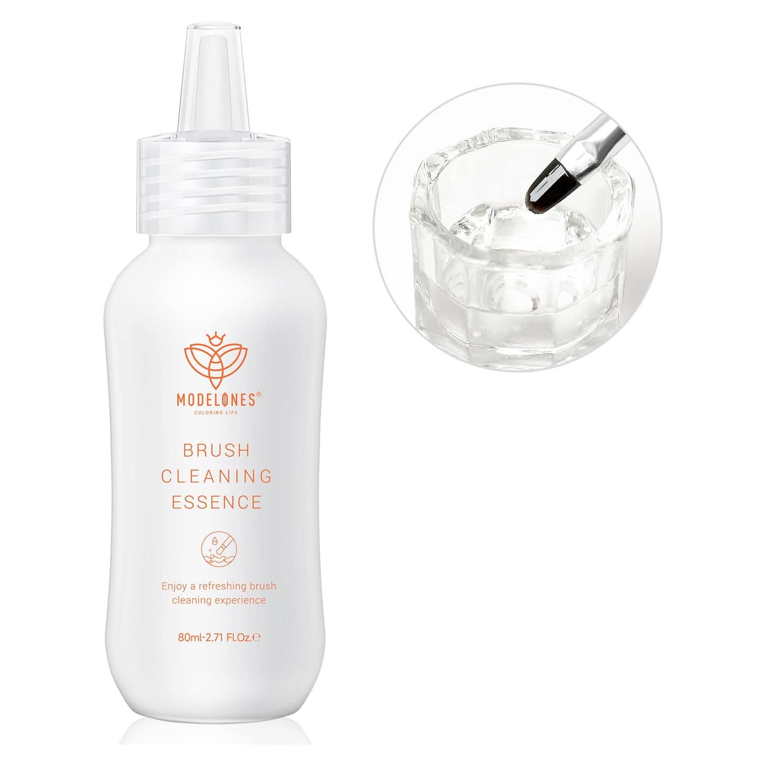 Limpiador y Restaurador de Pinceles Modelones 80ml - Gel y Acrílico