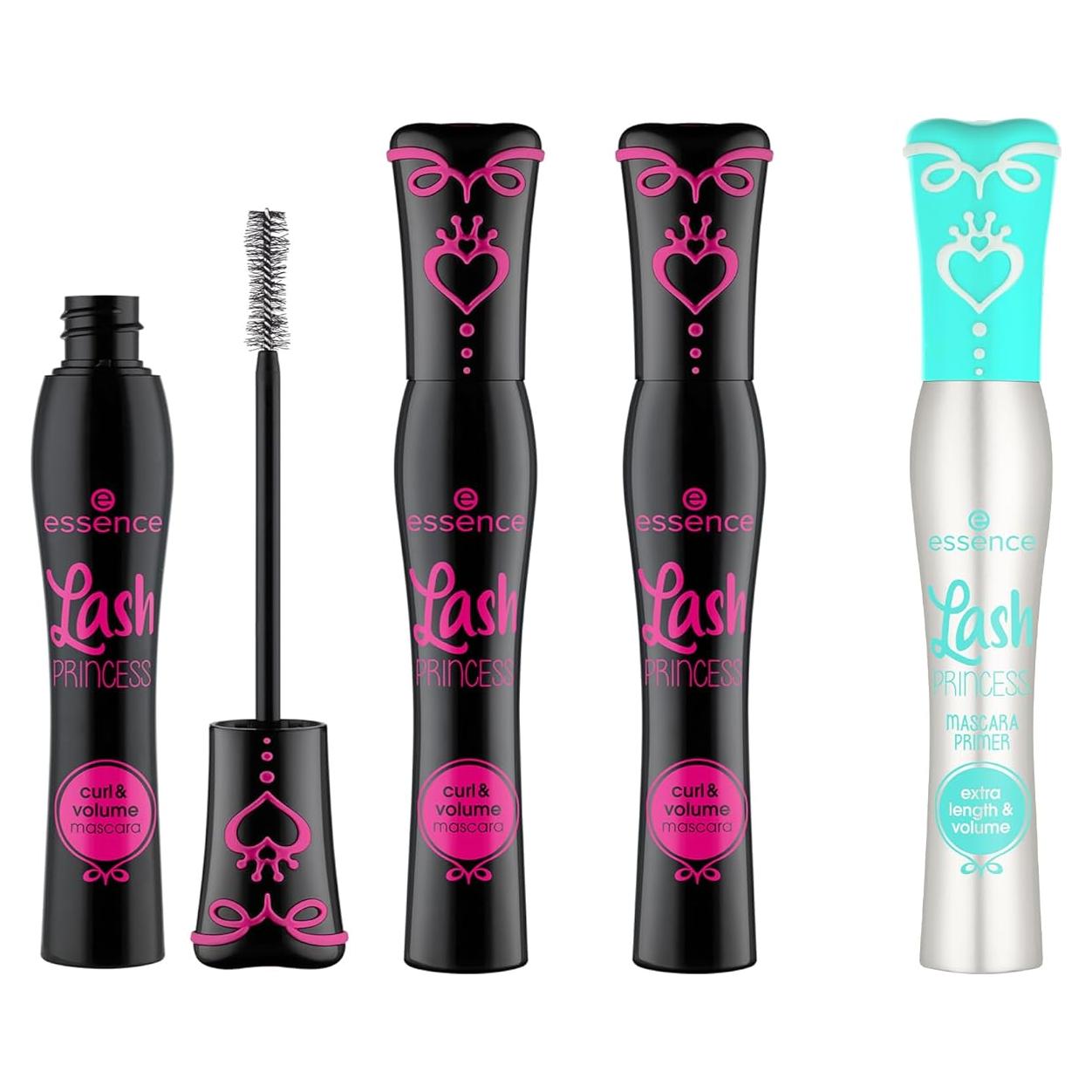 Paquete de Rímel Essence Lash Princess Curl + Primer