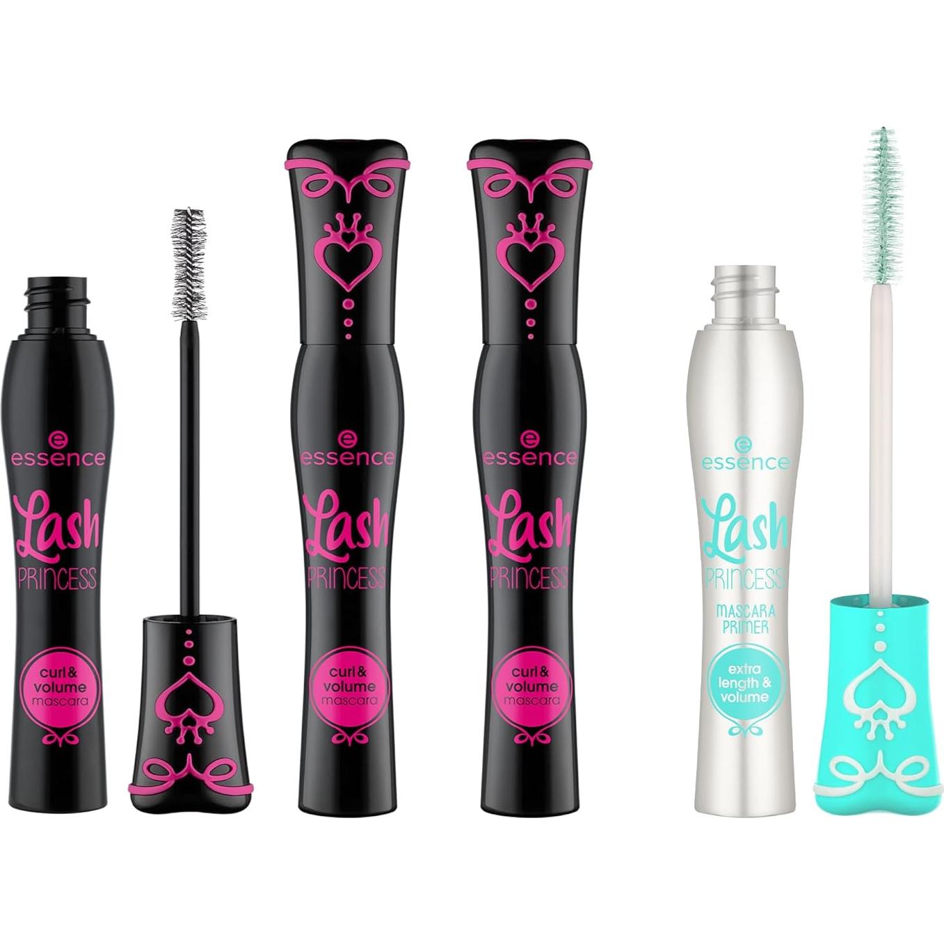 Paquete de Rímel Essence Lash Princess Curl + Primer