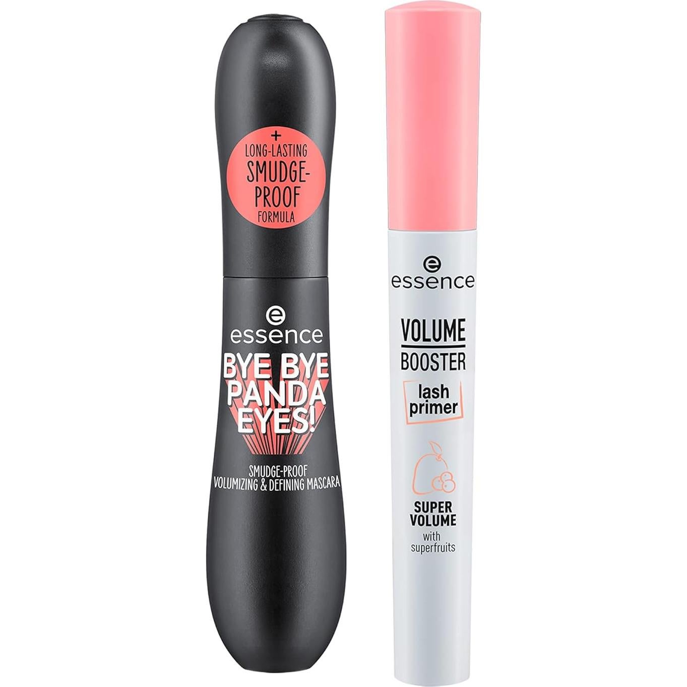 Rímel Volumen Aumentador y Primer Adiós Ojos Panda Essence