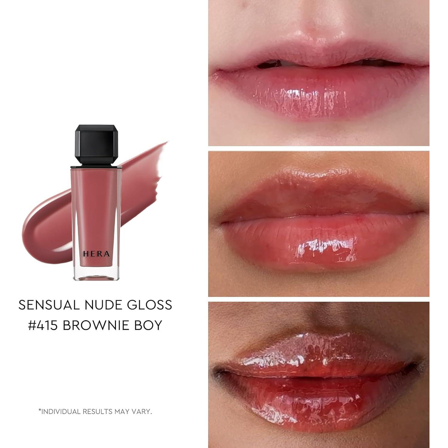 Brillo de Labios HERA Nude Sensual #415 Chico Brownie 5g