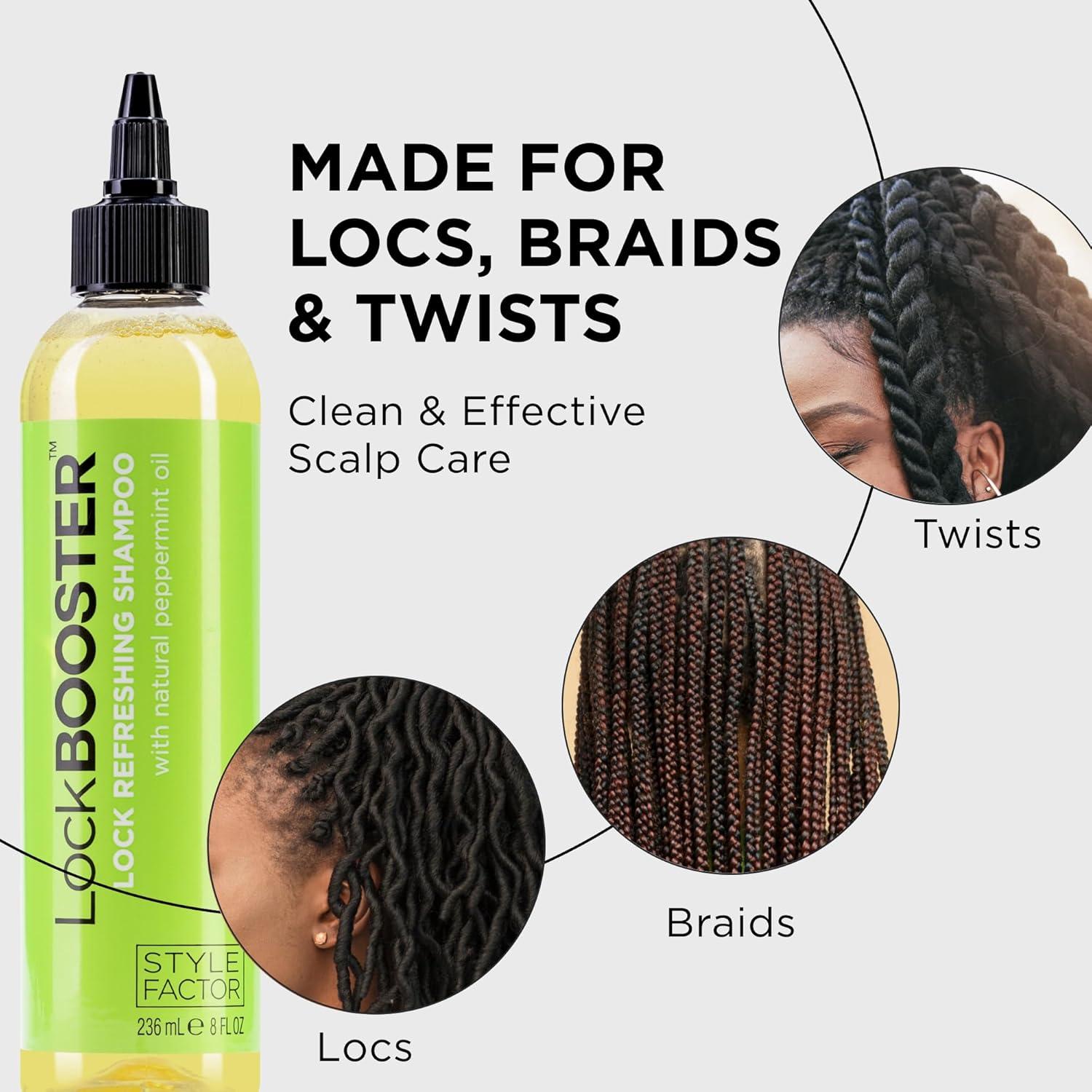 Champú Refrescante LockBOOSTER Style Factor 226.8 g - Limpieza Profunda