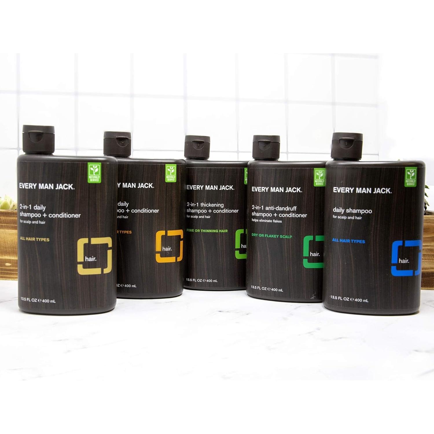 Champú y Acondicionador 2 en 1 Every Man Jack 400ml Coco