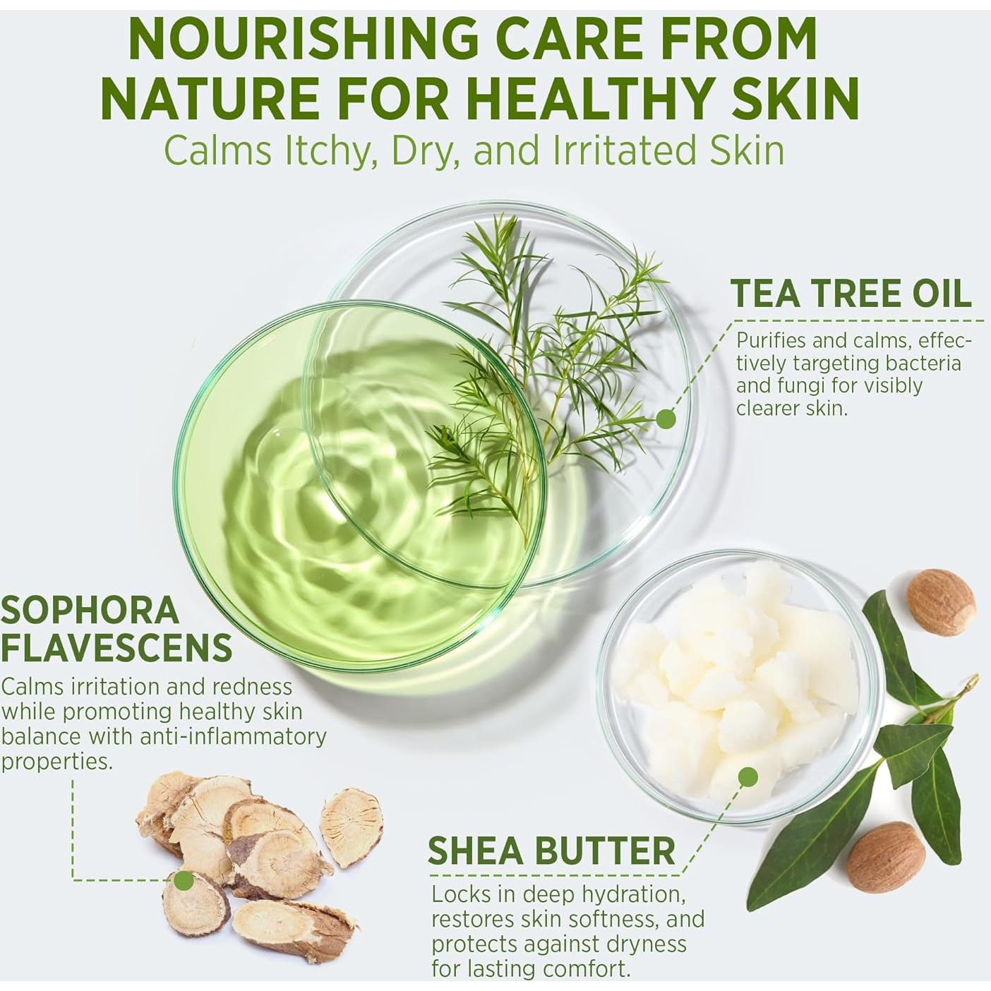 Gel de Baño Antifúngico Roycederm con Aceite de Árbol de Té - 2 Unidades