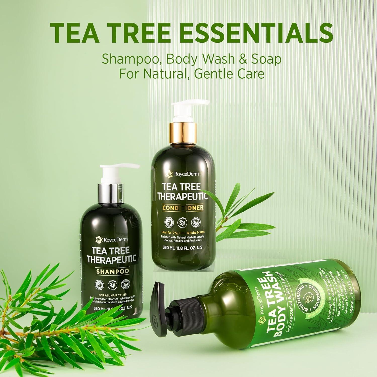 Gel de Baño Antifúngico Roycederm con Aceite de Árbol de Té - 2 Unidades