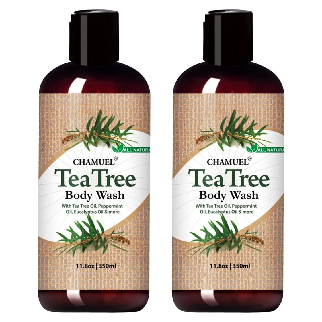 Champú Corporal Natural Chamuel - Árbol de Té 334.5g x2