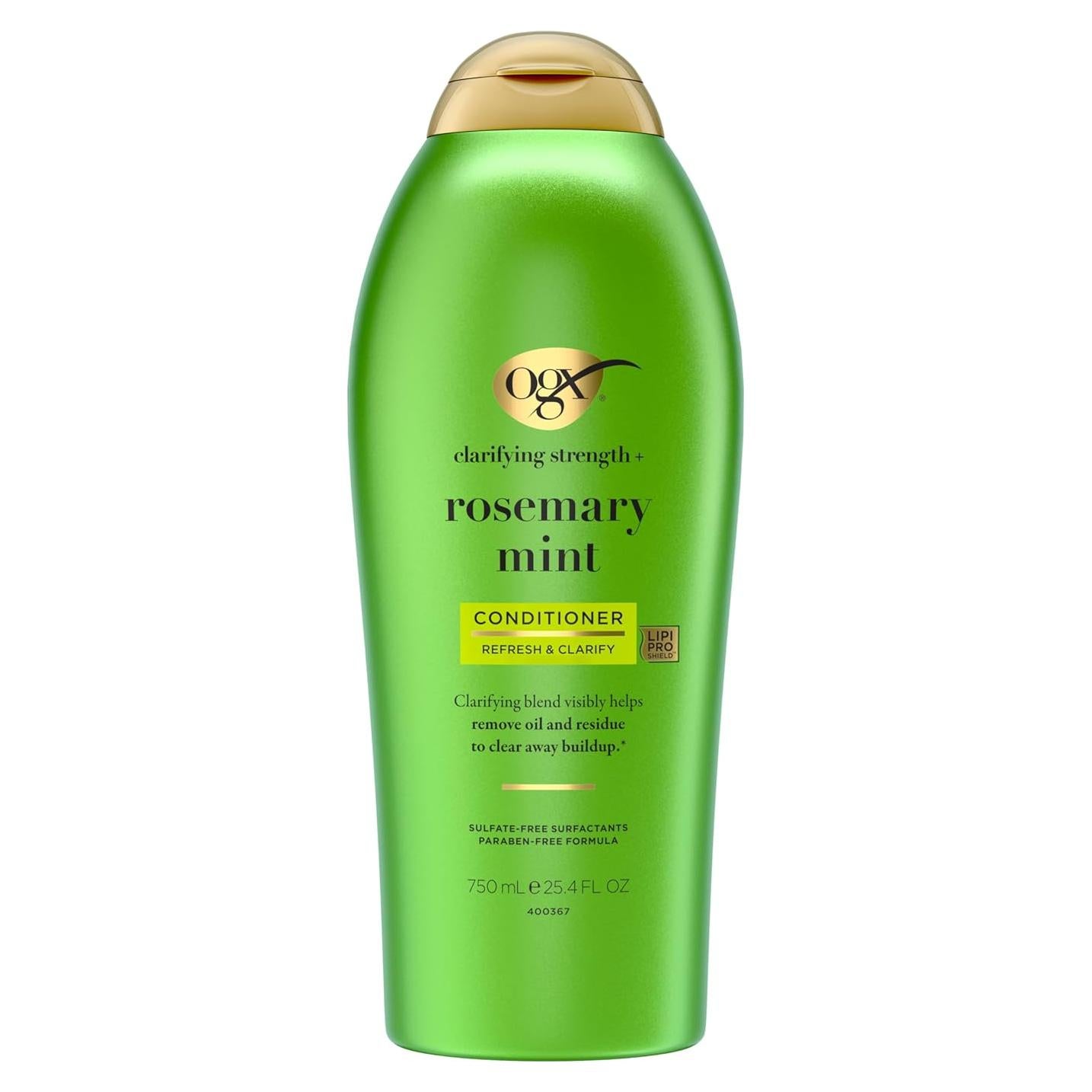 Acondicionador Clarificante OGX Strength Romero Menta 750 ml