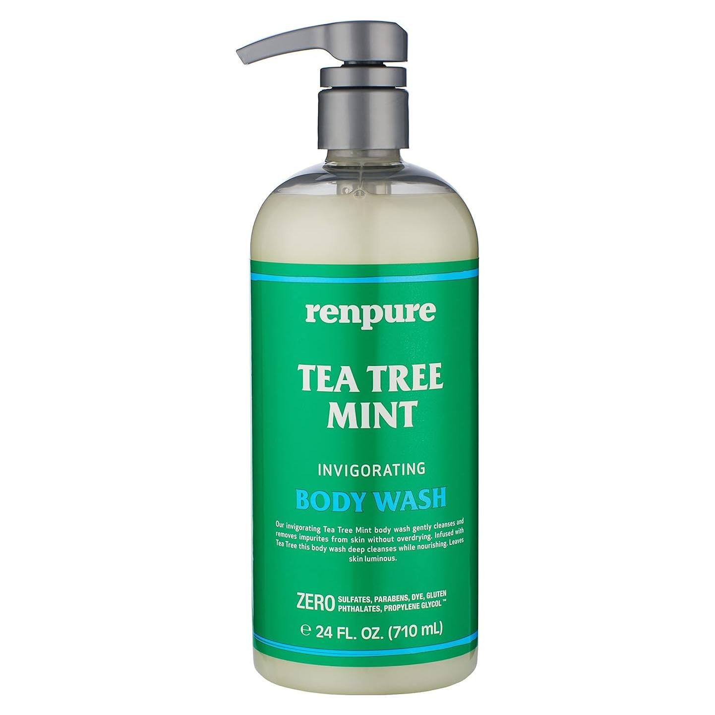 Jabón Corporal Renpure de Árbol de Té y Menta 750ml
