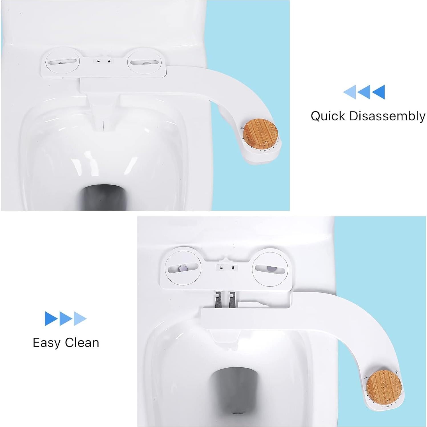 Accesorio de Bidet para Inodoro BELIVOR - Instalación Fácil, Presión Ajustable