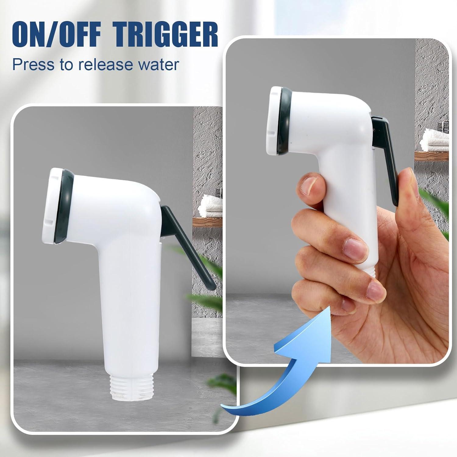 Mango de Rociador Estándar On/Off Wenqik para Bidet 1/2"