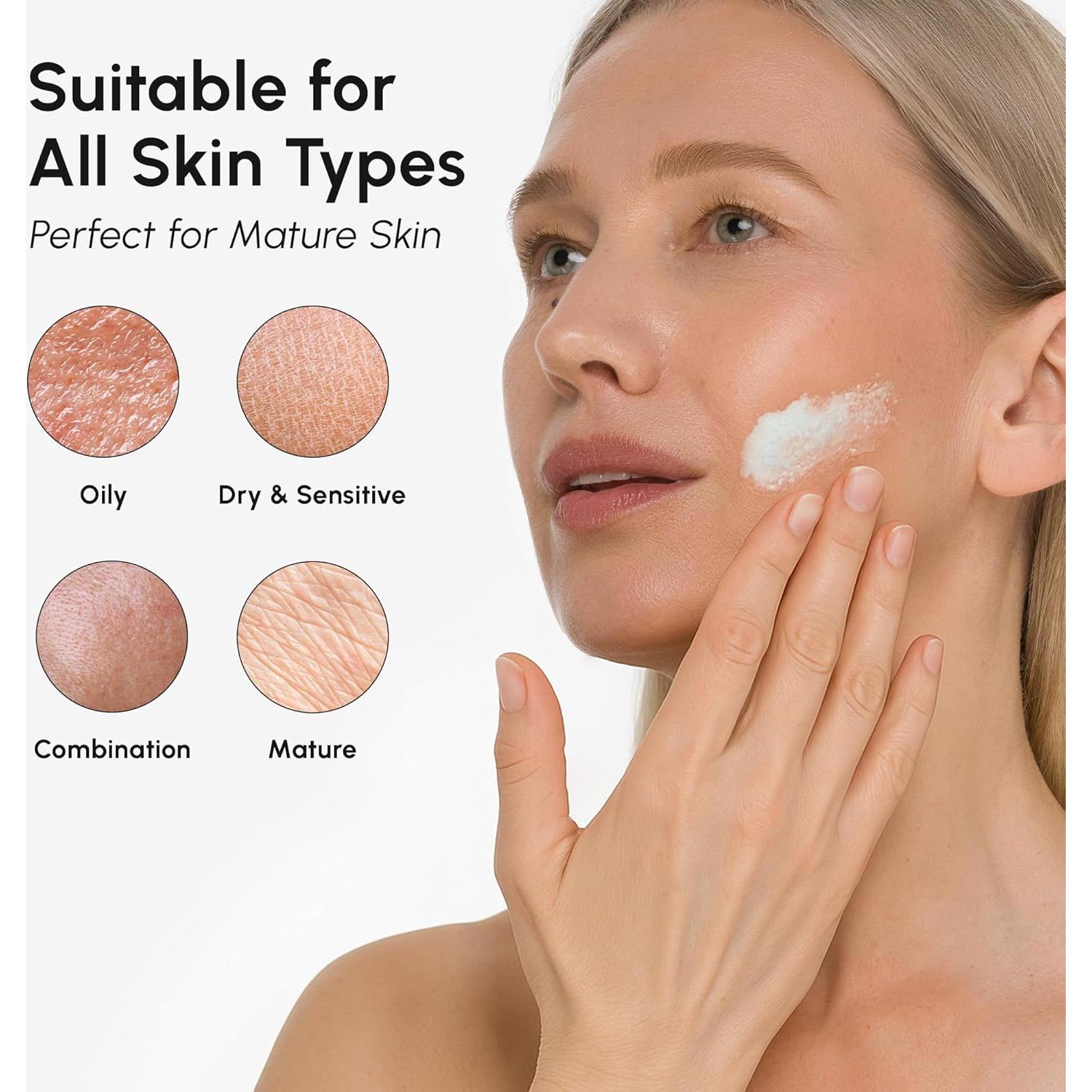 Exfoliante Facial MAREE 85g - Microdermoabrasión y Colágeno