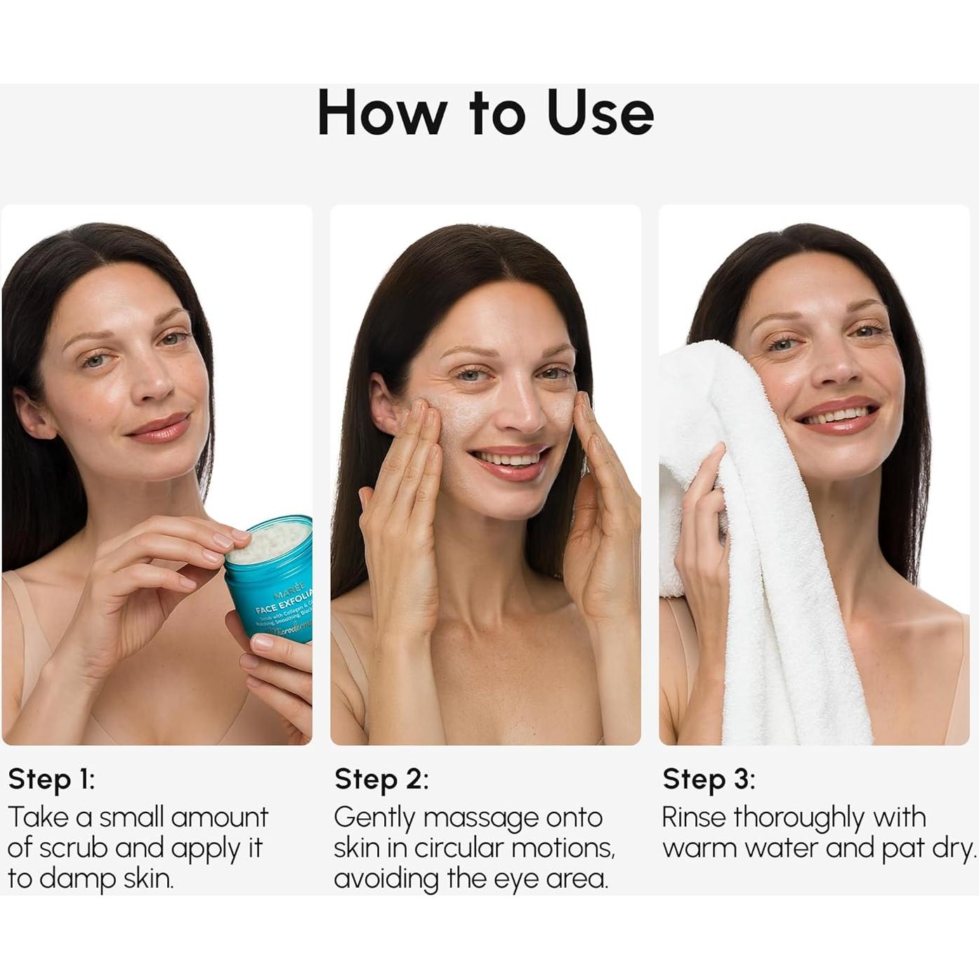 Exfoliante Facial MAREE 85g - Microdermoabrasión y Colágeno