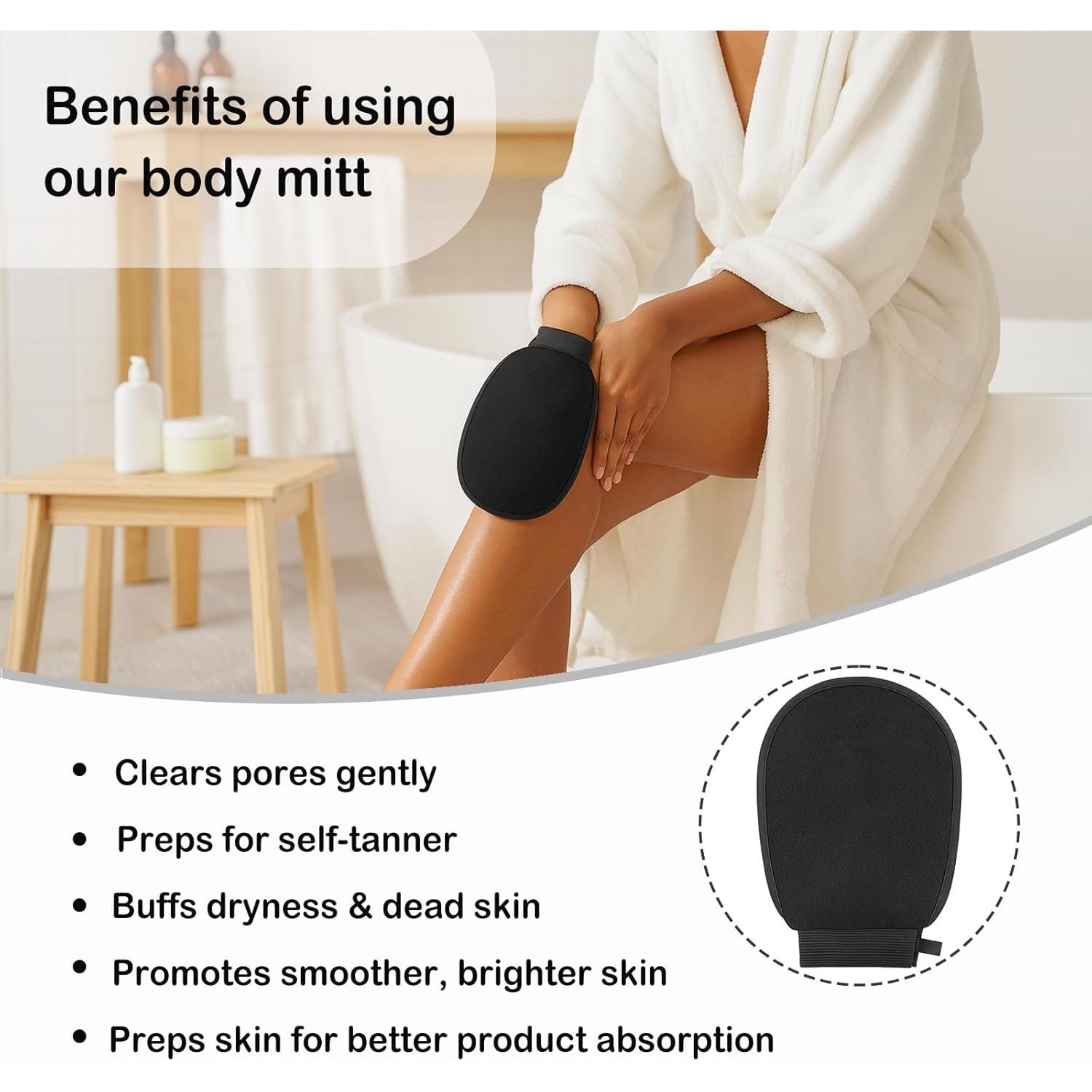 Guante Exfoliante Coreano Alifecxwwy - Exfoliación Profunda 25x17cm