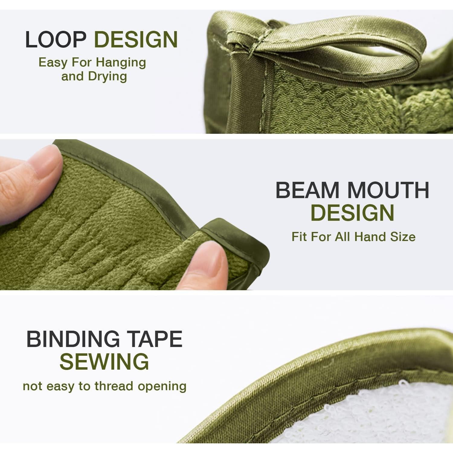 Guantes Exfoliantes Profundos Lupure - Limpieza de Piel Muerta