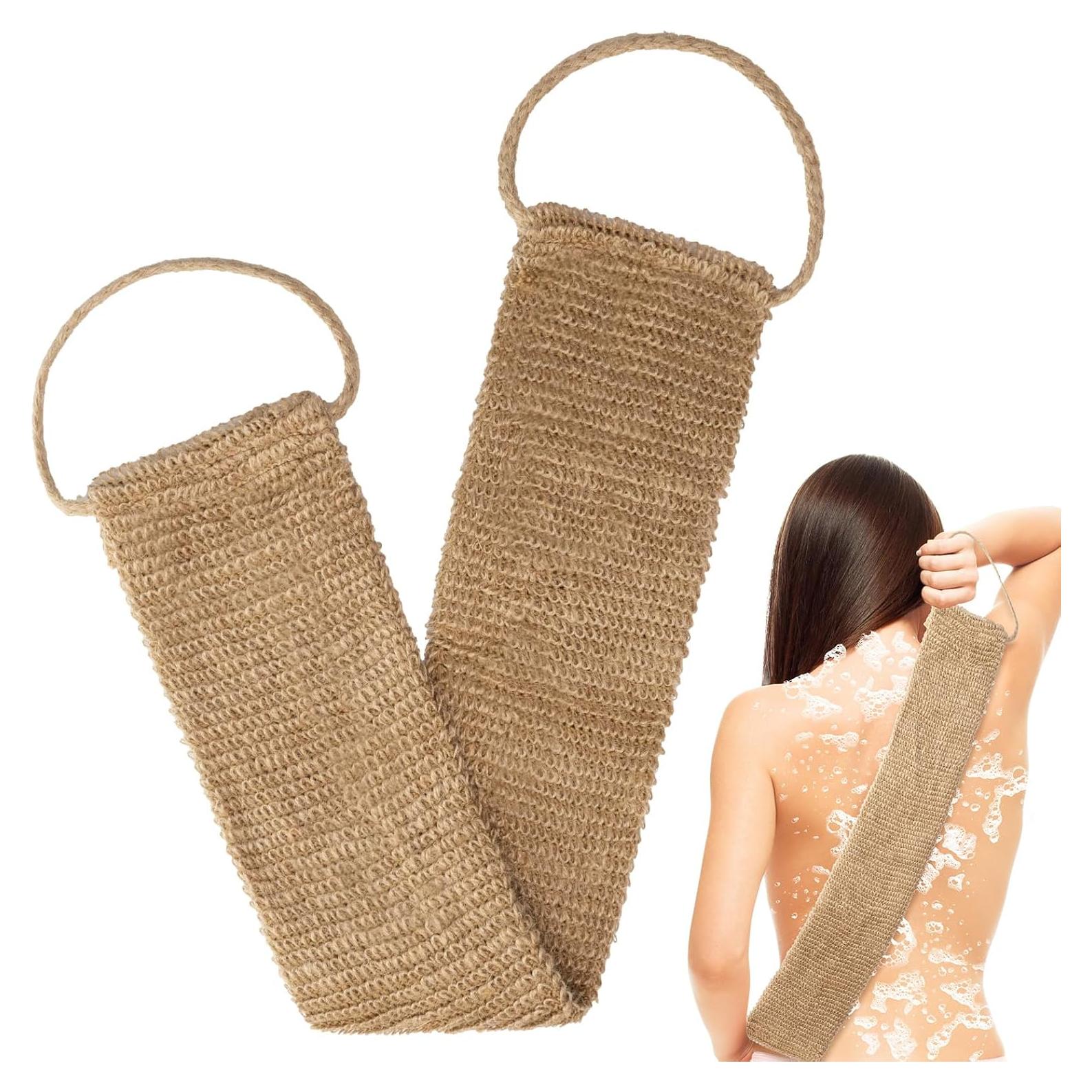 Esfregador de Espalda Exfoliante CINDALOG Doble Cara 147 cm