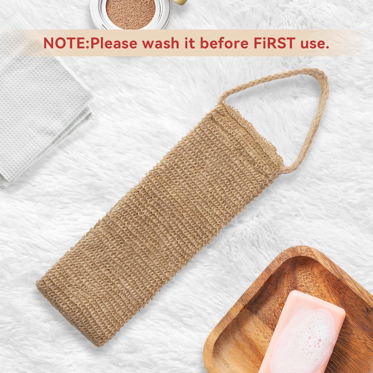 Esfregador de Espalda Exfoliante CINDALOG Doble Cara 147 cm