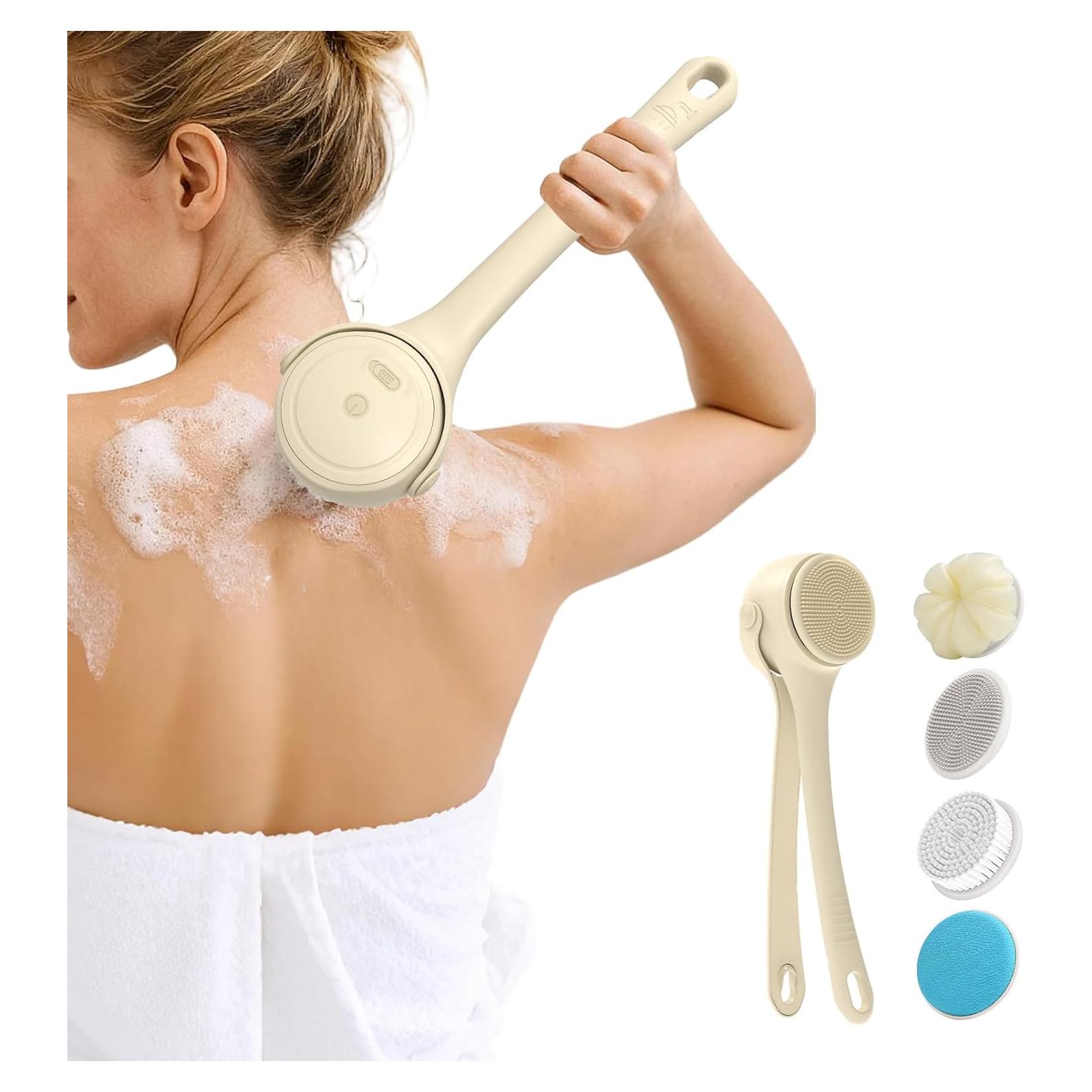 Cepillo Corporal Eléctrico Exfoliante VWMYQ - Impermeable 38cm