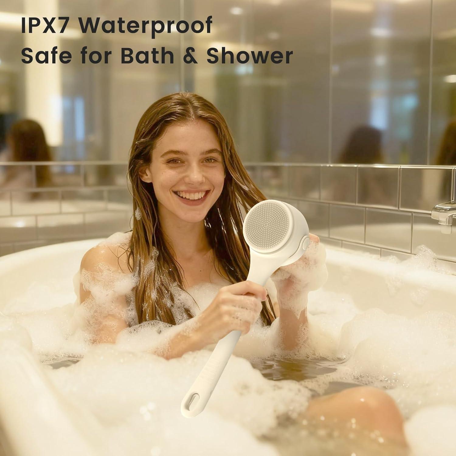 Cepillo Corporal Eléctrico Exfoliante VWMYQ - Impermeable 38cm