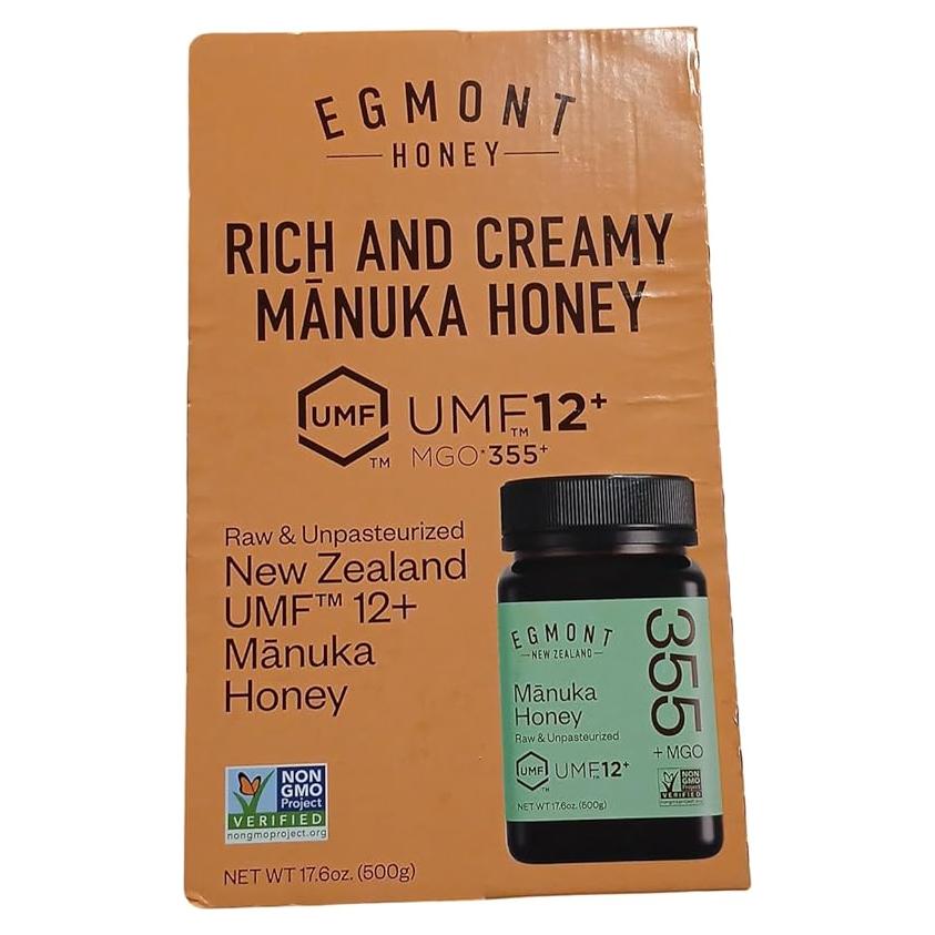 Miel de Mānuka Egmont Nueva Zelanda UMF 12+ Cruda 499g
