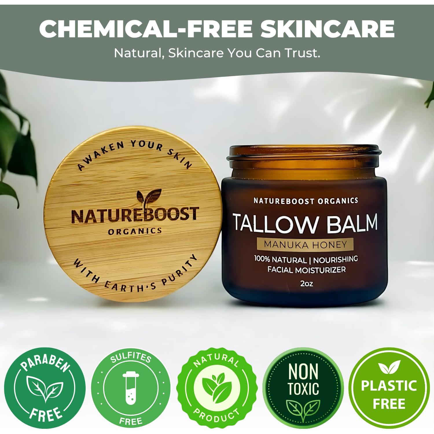 Bálsamo Hidratante Orgánico Natureboost con Miel de Manuka 56.7g
