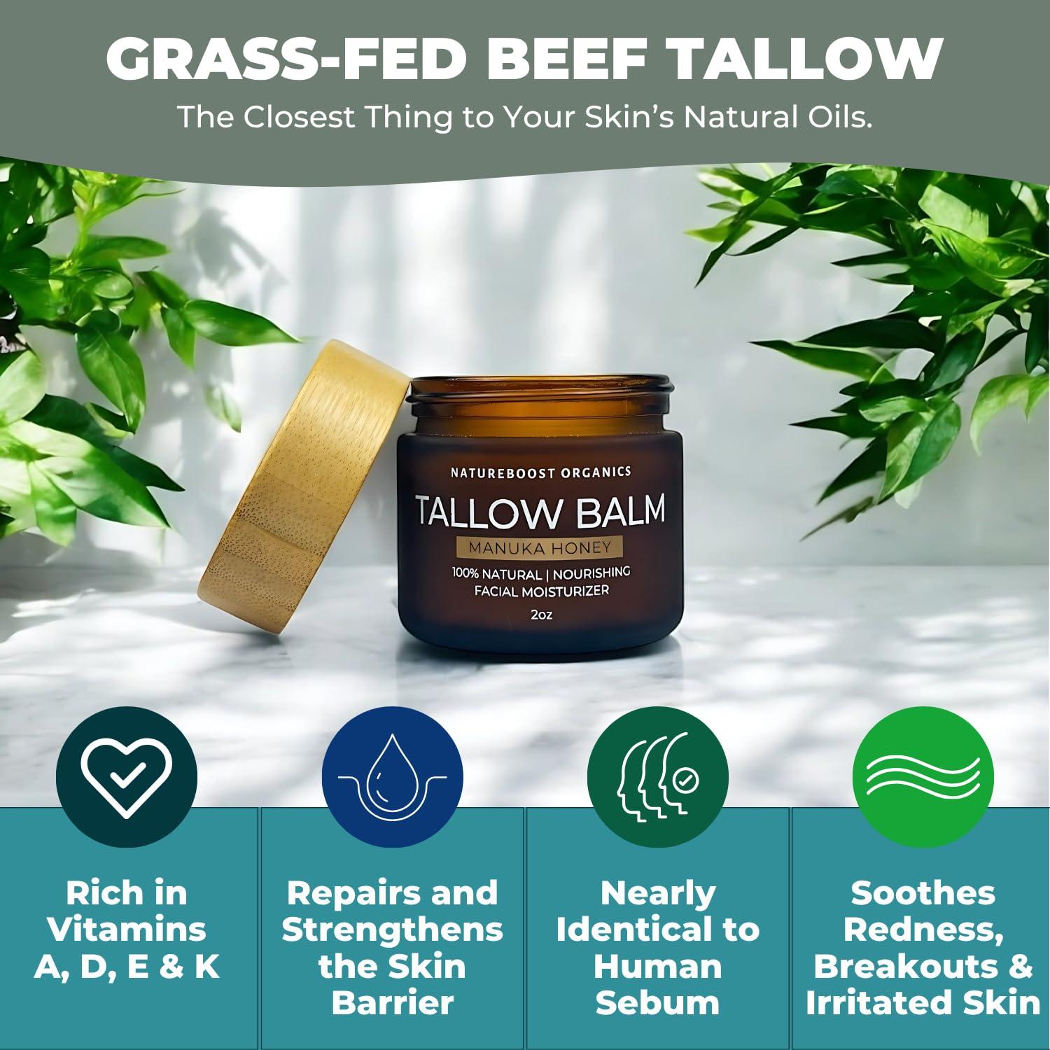 Bálsamo Hidratante Orgánico Natureboost con Miel de Manuka 56.7g