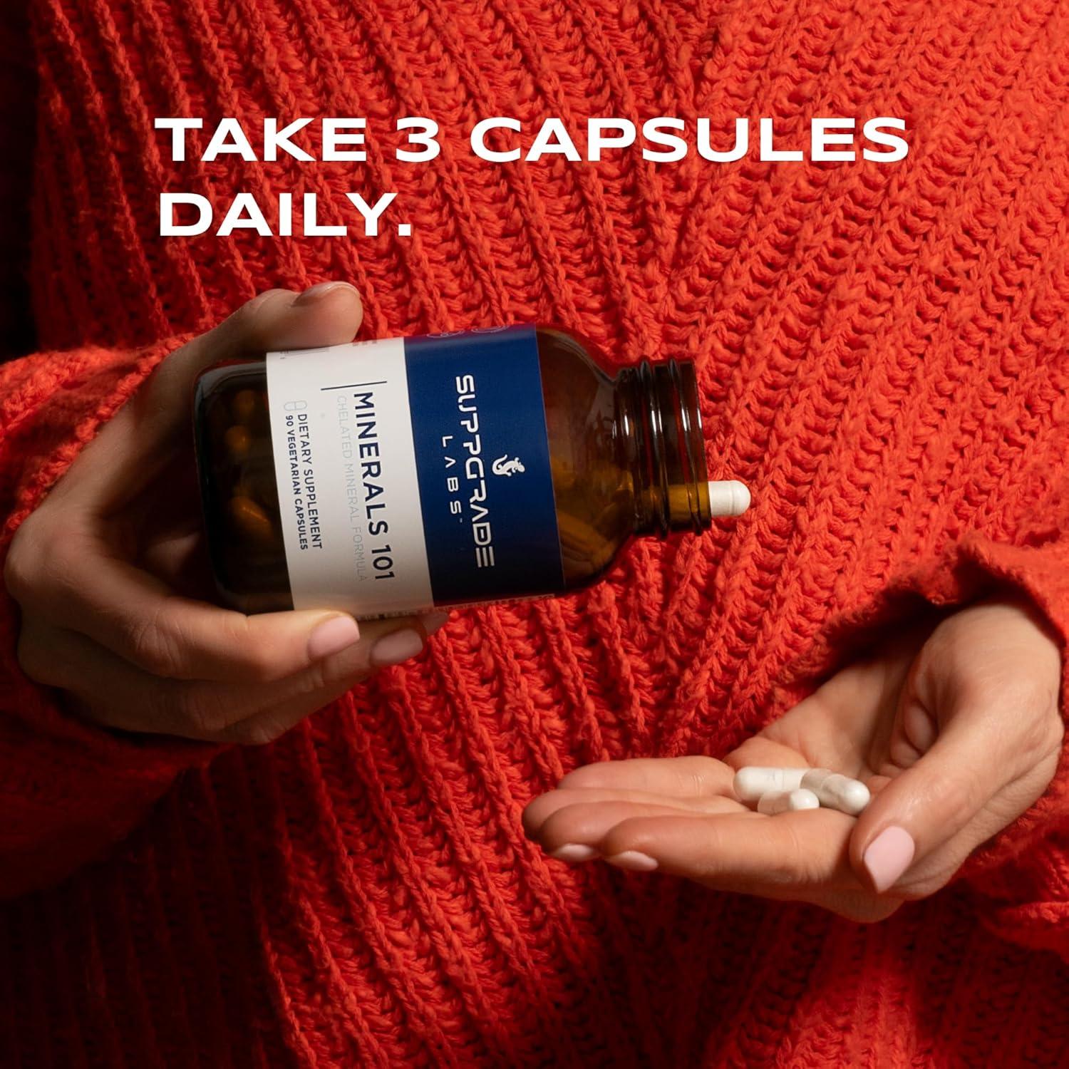 Suplemento Mineral Esencial Diario Suppgrade Labs 30 Días