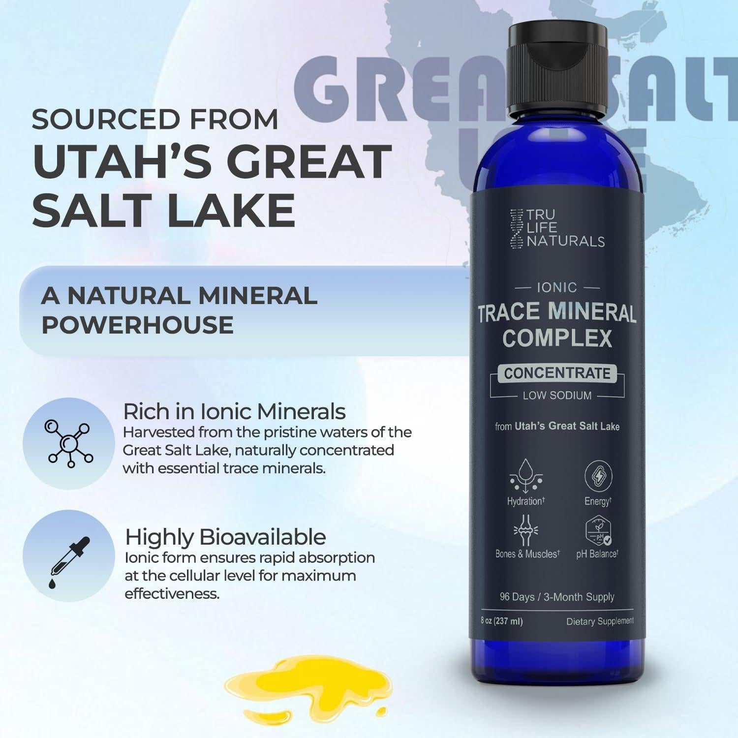 Complejo de Minerales Traza 240 mL - Mineral Resources - 72+ Minerales