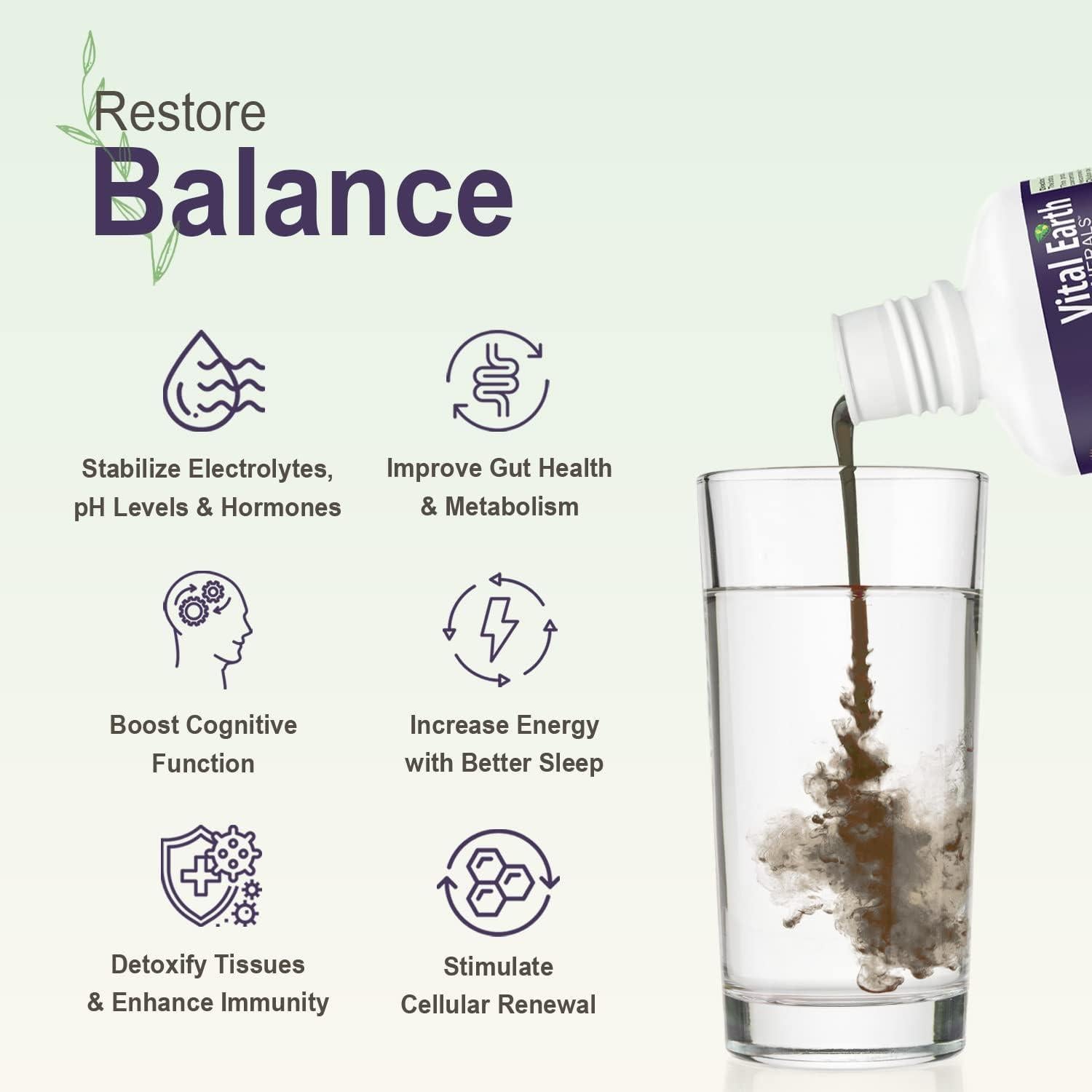 Suplemento de Ácido Húmico Tierra Vital 0.94 L - 70 Minerales