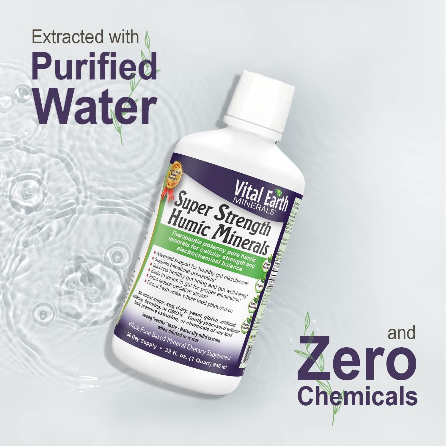 Suplemento de Ácido Húmico Tierra Vital 0.94 L - 70 Minerales