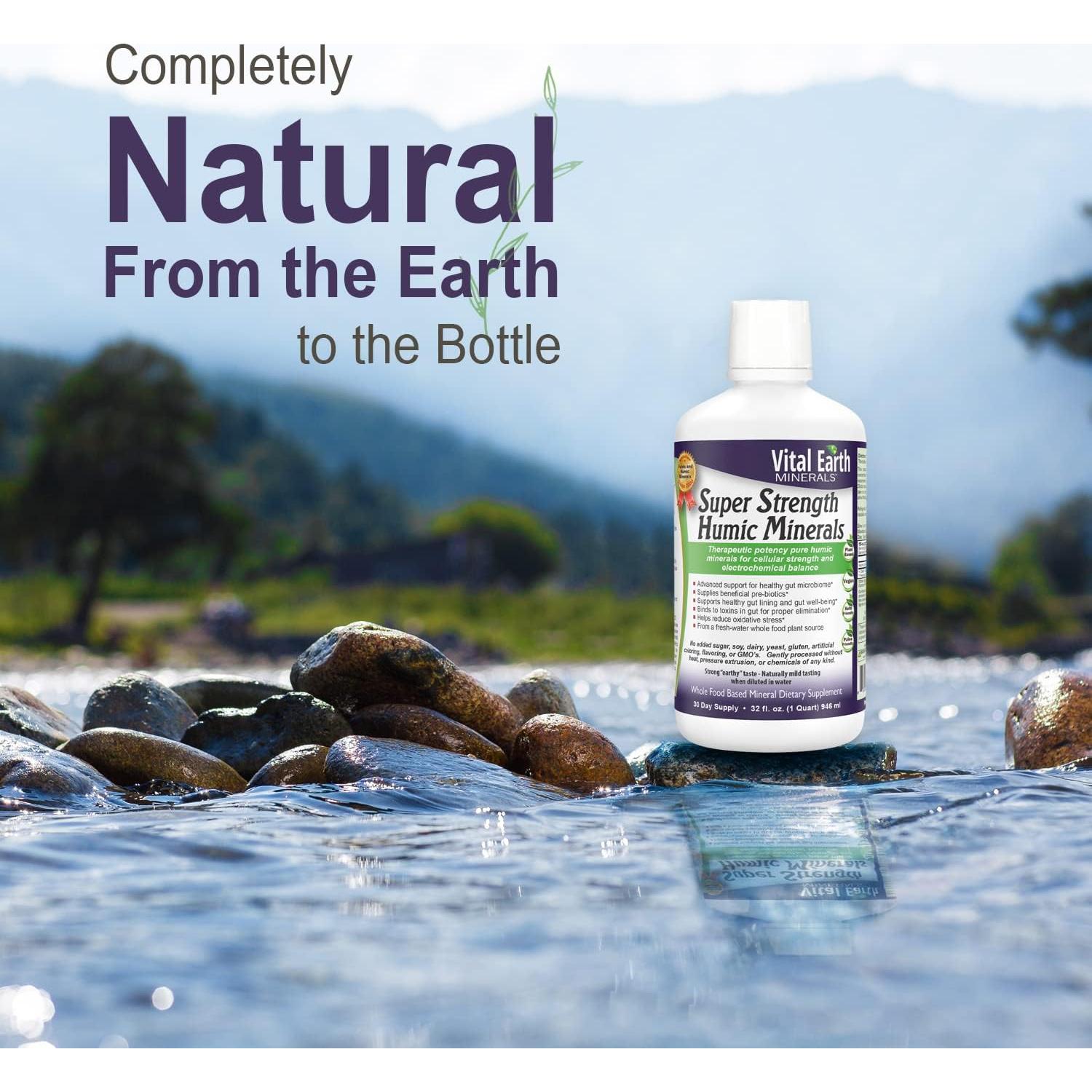 Suplemento de Ácido Húmico Tierra Vital 0.94 L - 70 Minerales