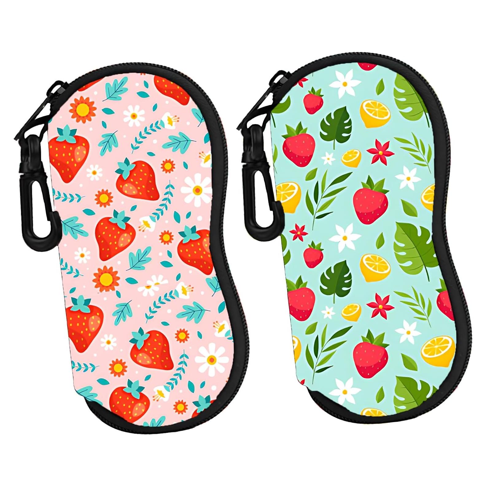 Funda de Gafas Suave Muemigai 2 Paquetes con Gancho